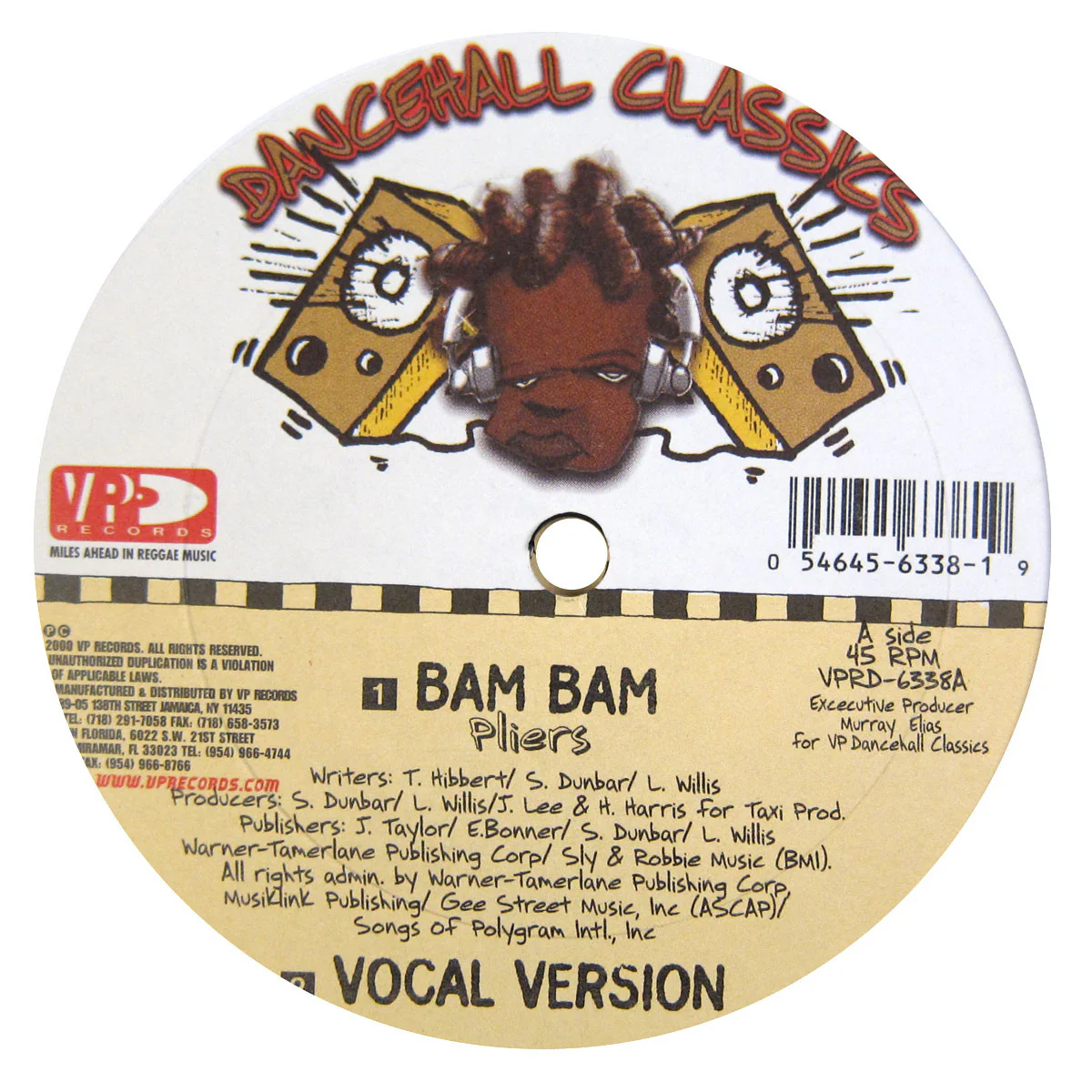 VP Records: Dancehall Classics 5x12" Pack (Diseases, Murder She Wrote, Ring The Alarm, Bam Bam) - Image 4