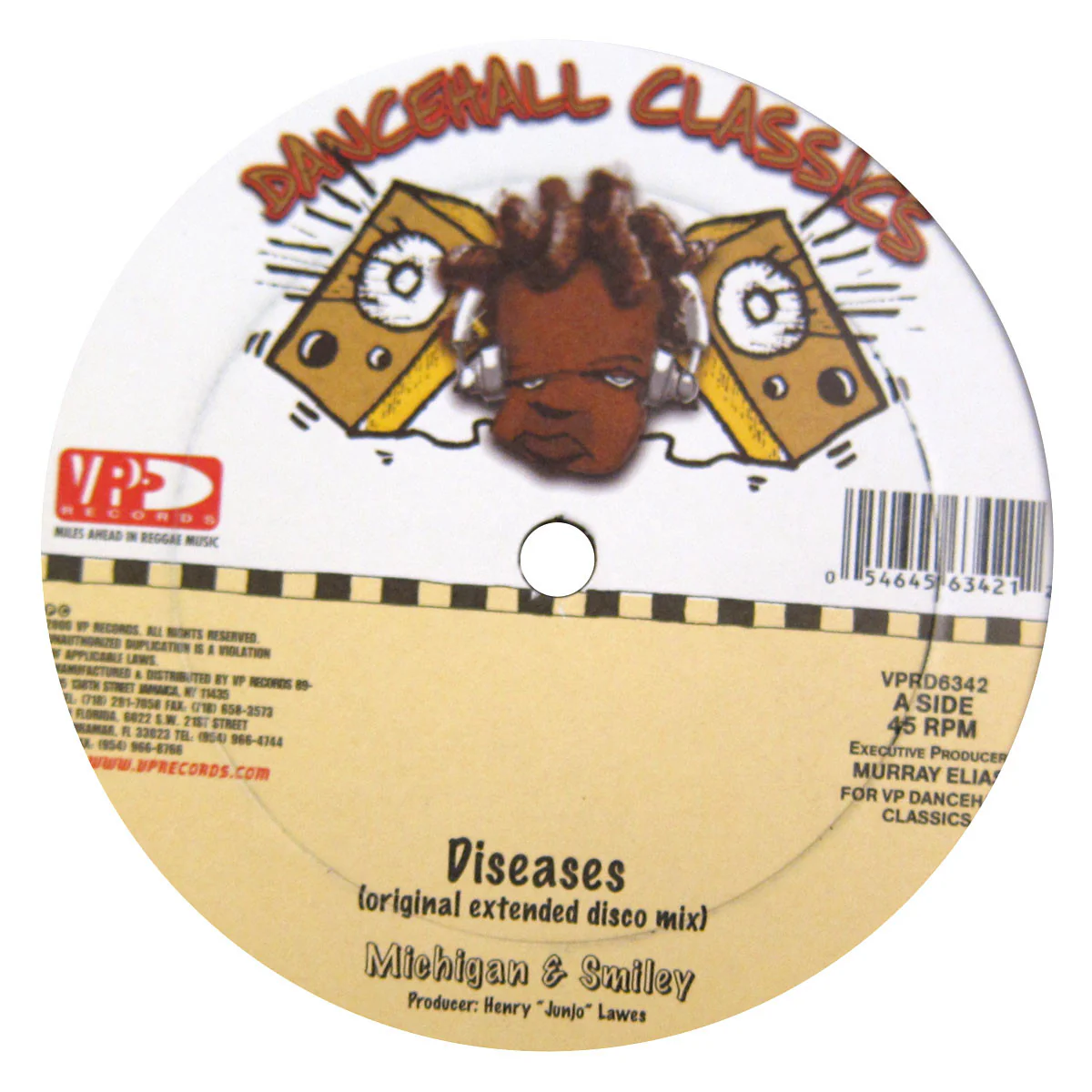 VP Records: Dancehall Classics 5x12" Pack (Diseases, Murder She Wrote, Ring The Alarm, Bam Bam) - Image 5