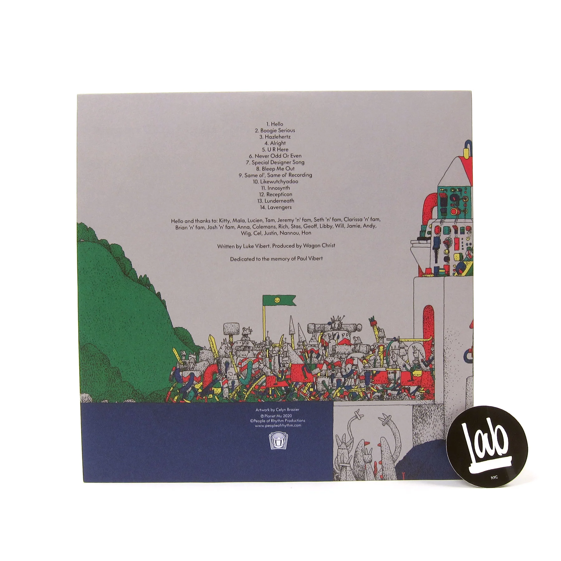 Wagon Christ: Recepticon (Colored Vinyl) Vinyl 2LP - Image 3