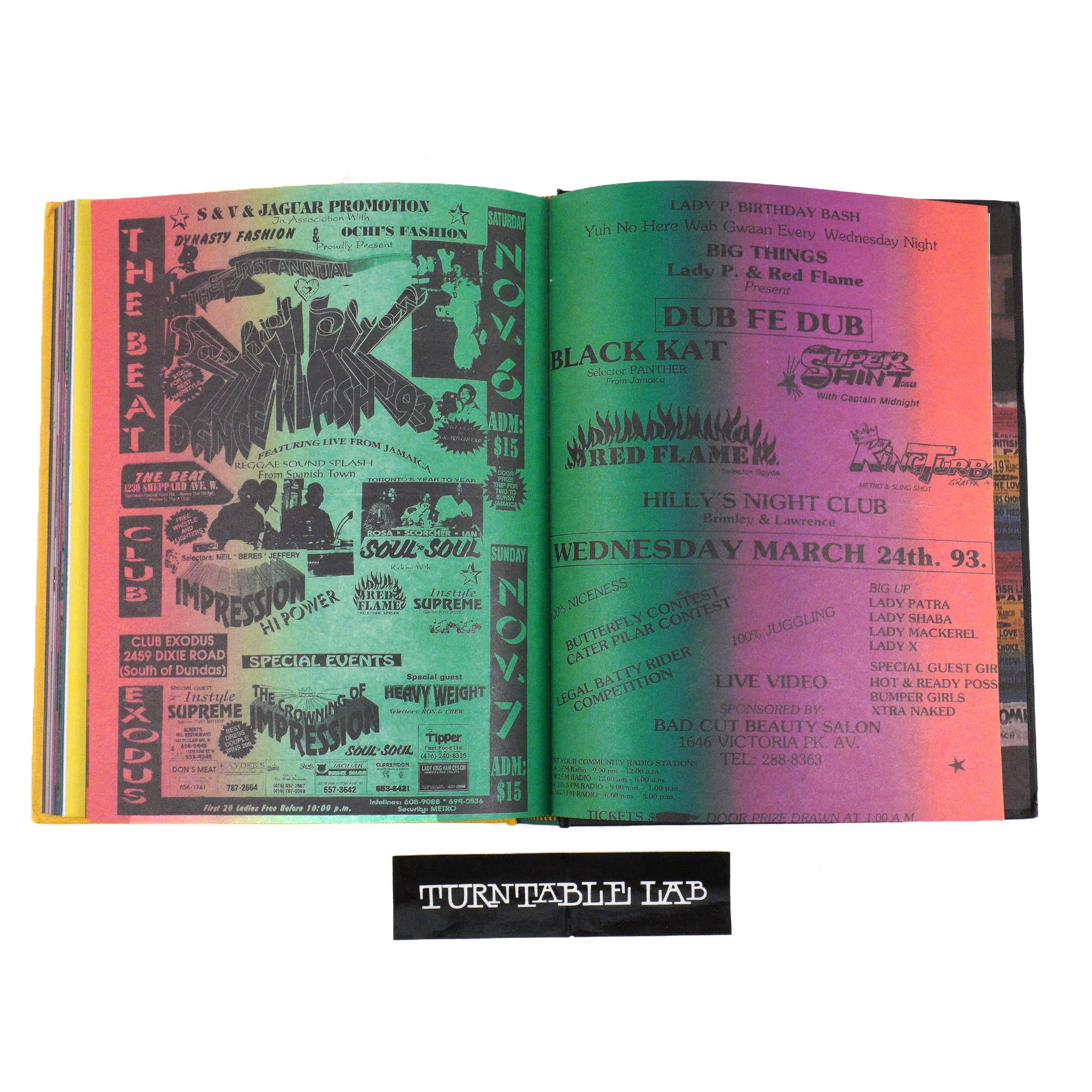Walshy Fire: The Art of Dancehall - Posters And Flyers Of Soundsystem Culture Hardcover Book - Image 2