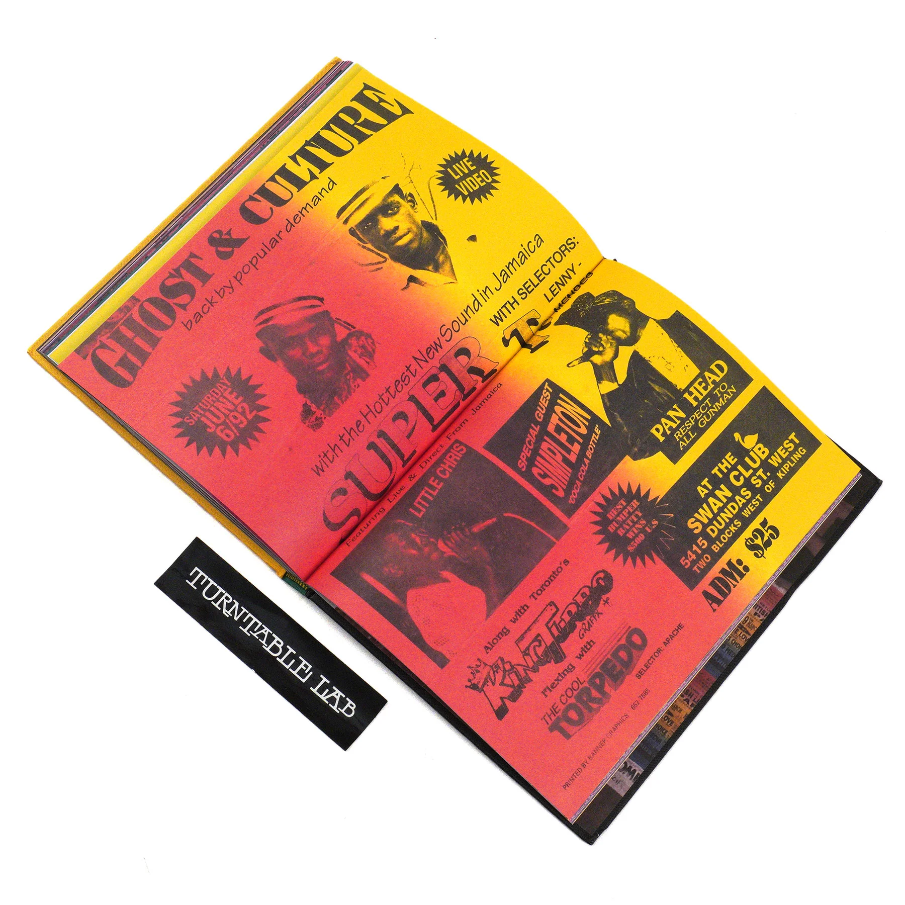 Walshy Fire: The Art of Dancehall - Posters And Flyers Of Soundsystem Culture Hardcover Book - Image 5