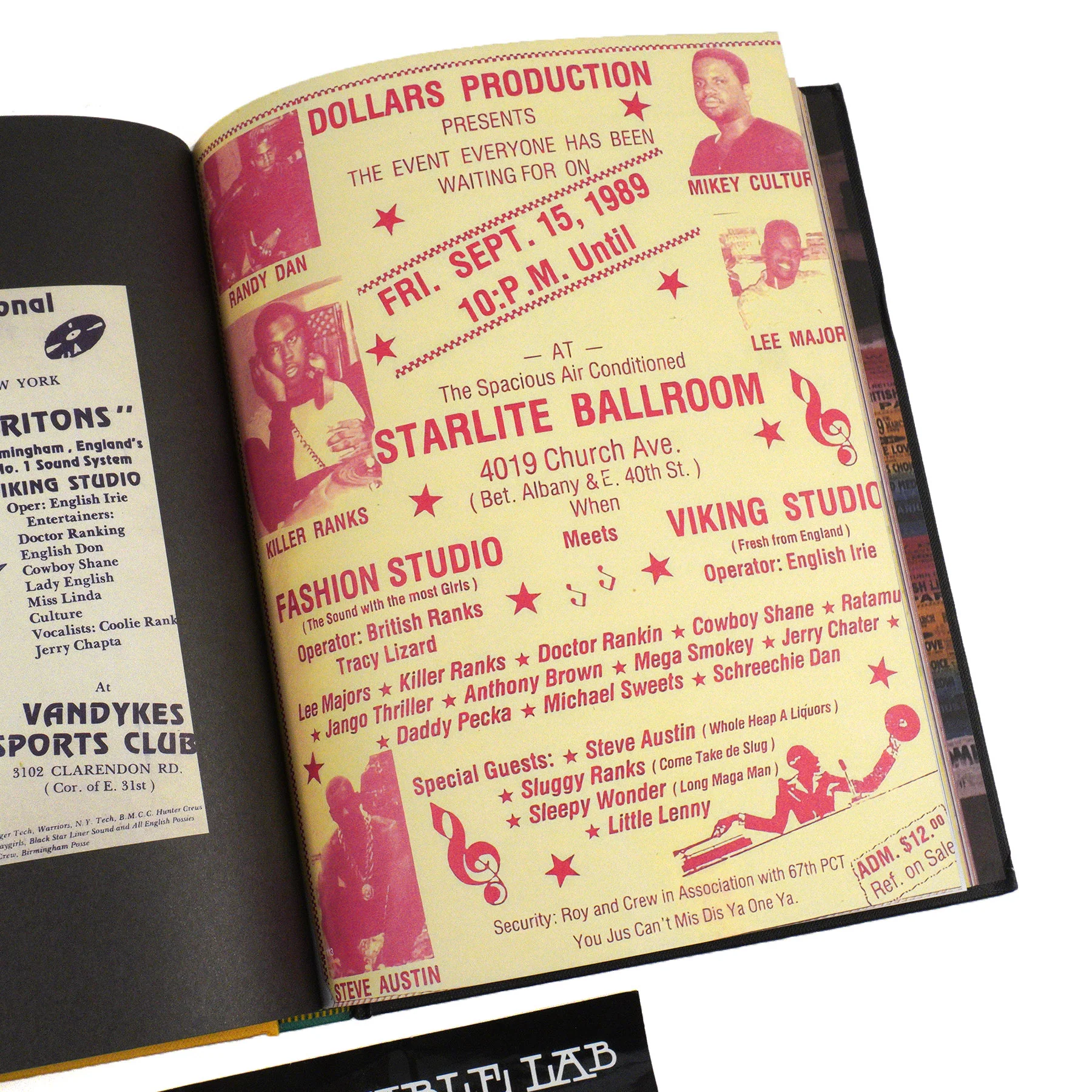 Walshy Fire: The Art of Dancehall - Posters And Flyers Of Soundsystem Culture Hardcover Book - Image 7