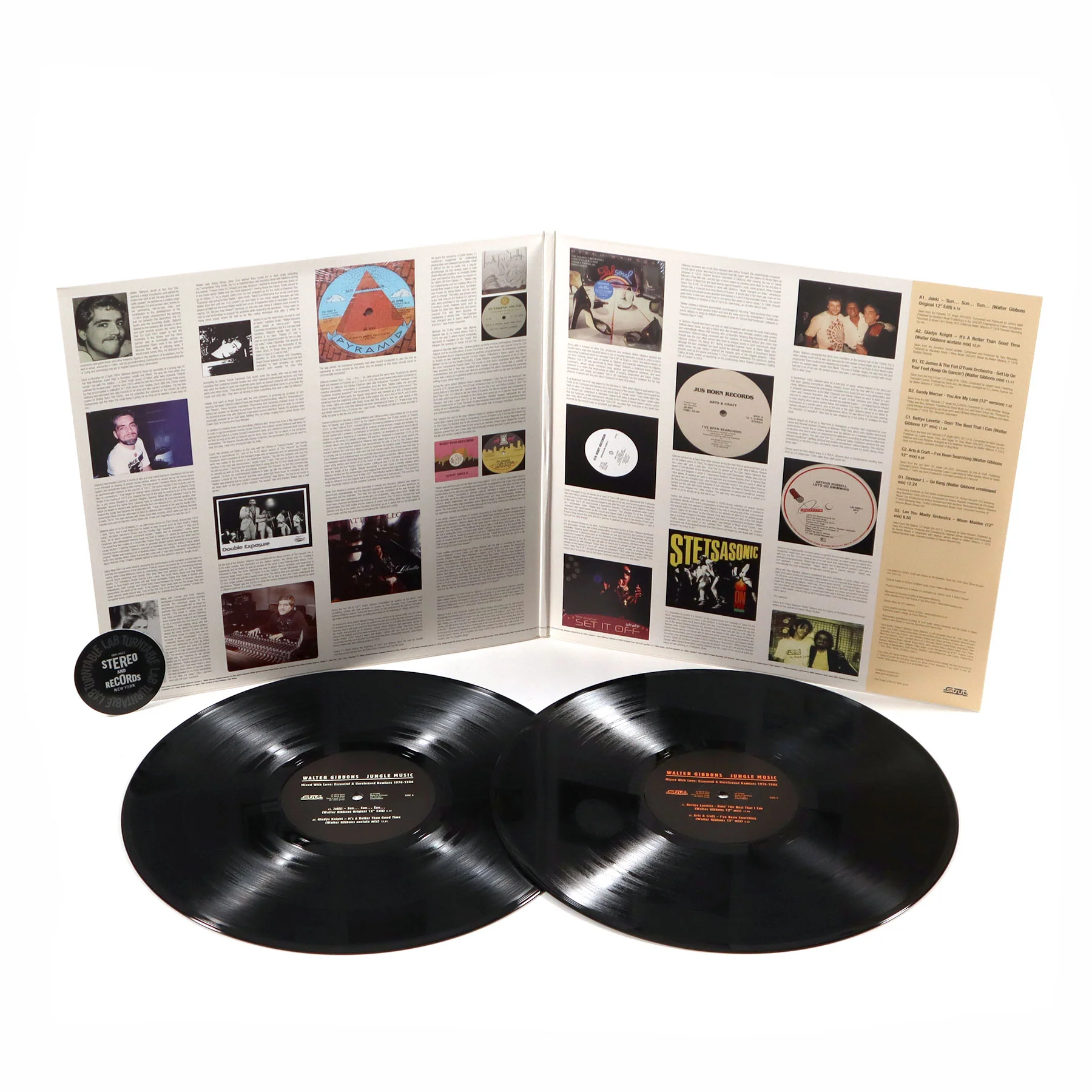 Walter Gibbons: Jungle Music - Essential & Unreleased Remixes 1976-86 Vinyl 2LP - Image 2