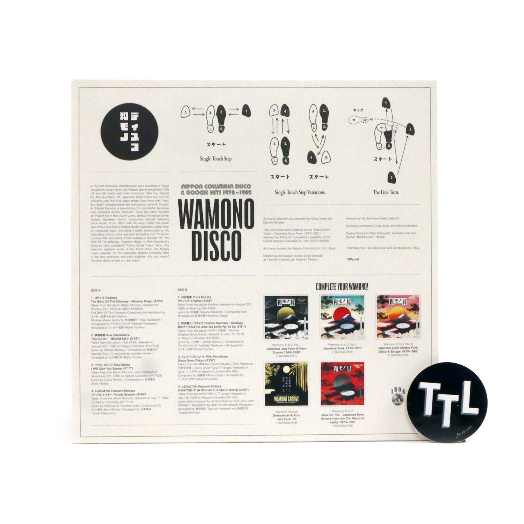 Wamono Disco: Nippon Columbia Disco & Boogie Hits 1978-1982 (180g) Vinyl LP - Image 2