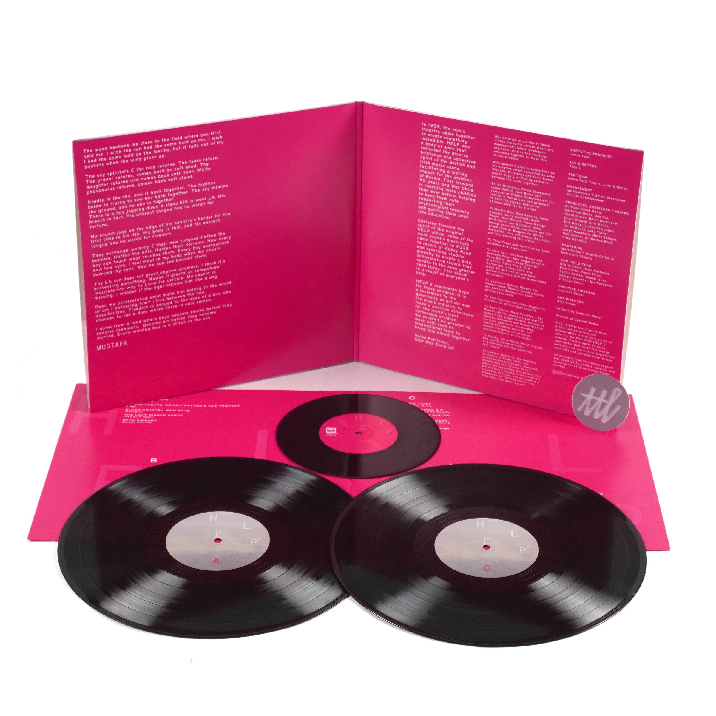 War Child Records: HELP(2) Vinyl 2LP - Image 2