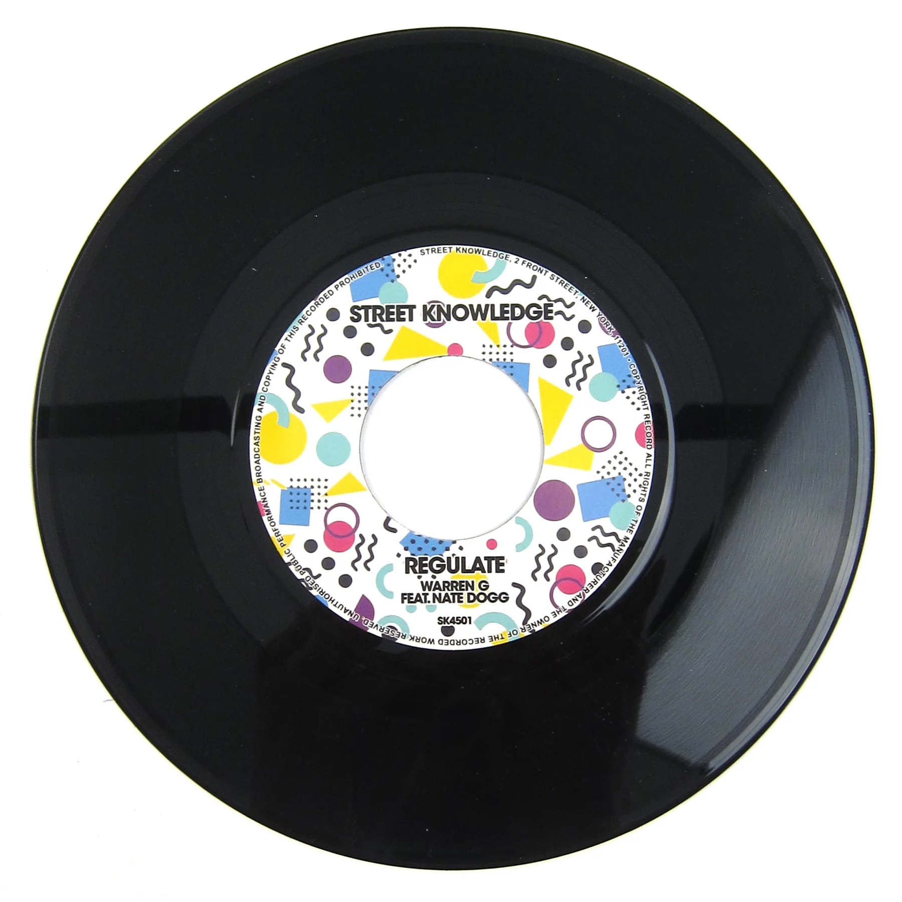 Warren G / Luniz: Regulate / I Got 5 On It Vinyl 7" - Image 2