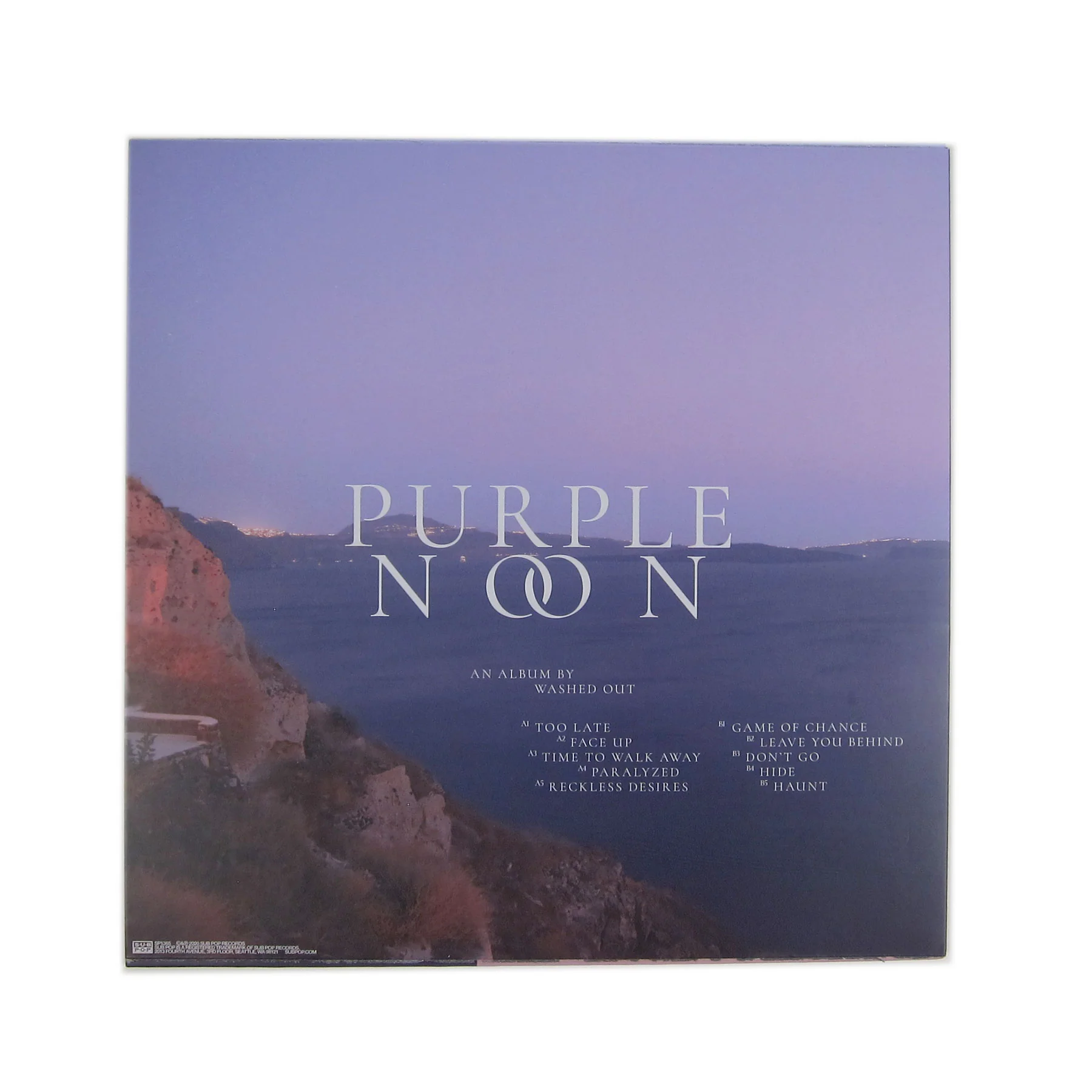Washed Out: Purple Noon (Loser Edition Colored Vinyl) Vinyl LP - Image 2