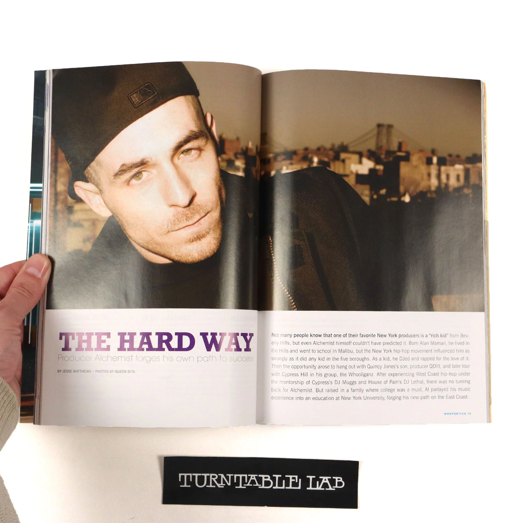 Wax Poetics: Issue 26 (Just Blaze / Alchemist / 9th Wonder) - Deadstock - Image 3
