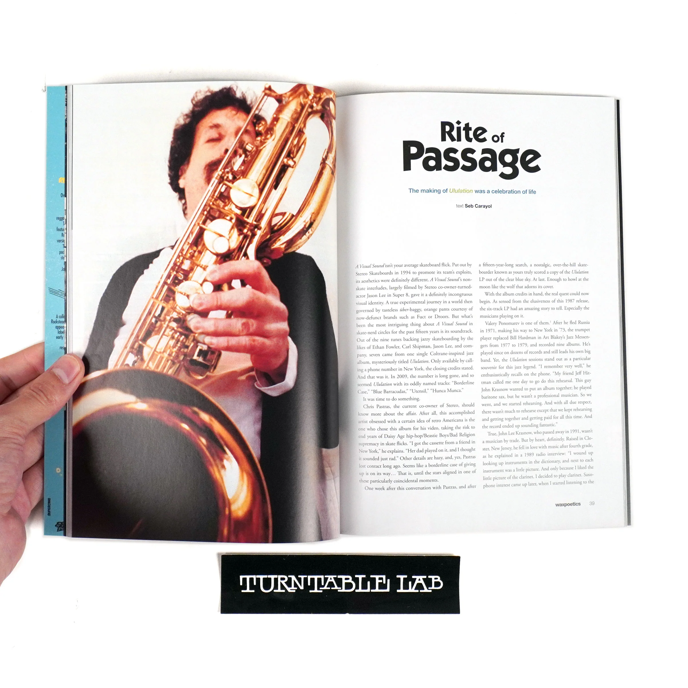 Wax Poetics: Issue 34 (The Jazz Issue) - Image 2
