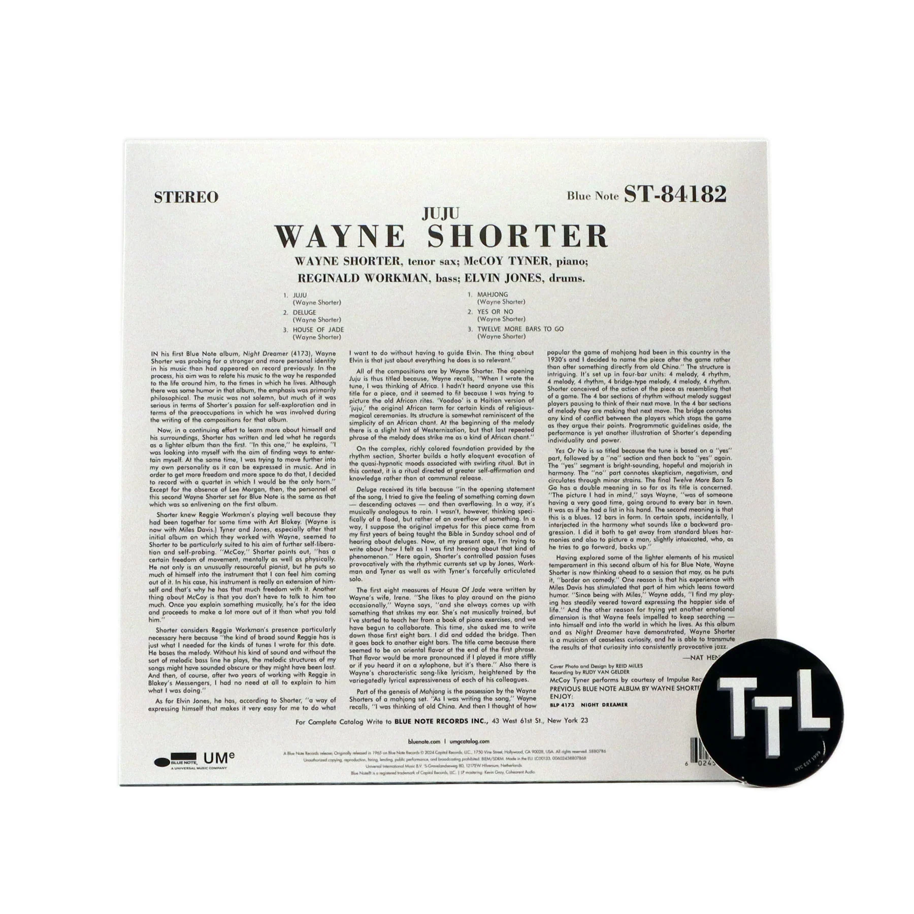 Wayne Shorter: Juju (180g) Vinyl LP - Image 2