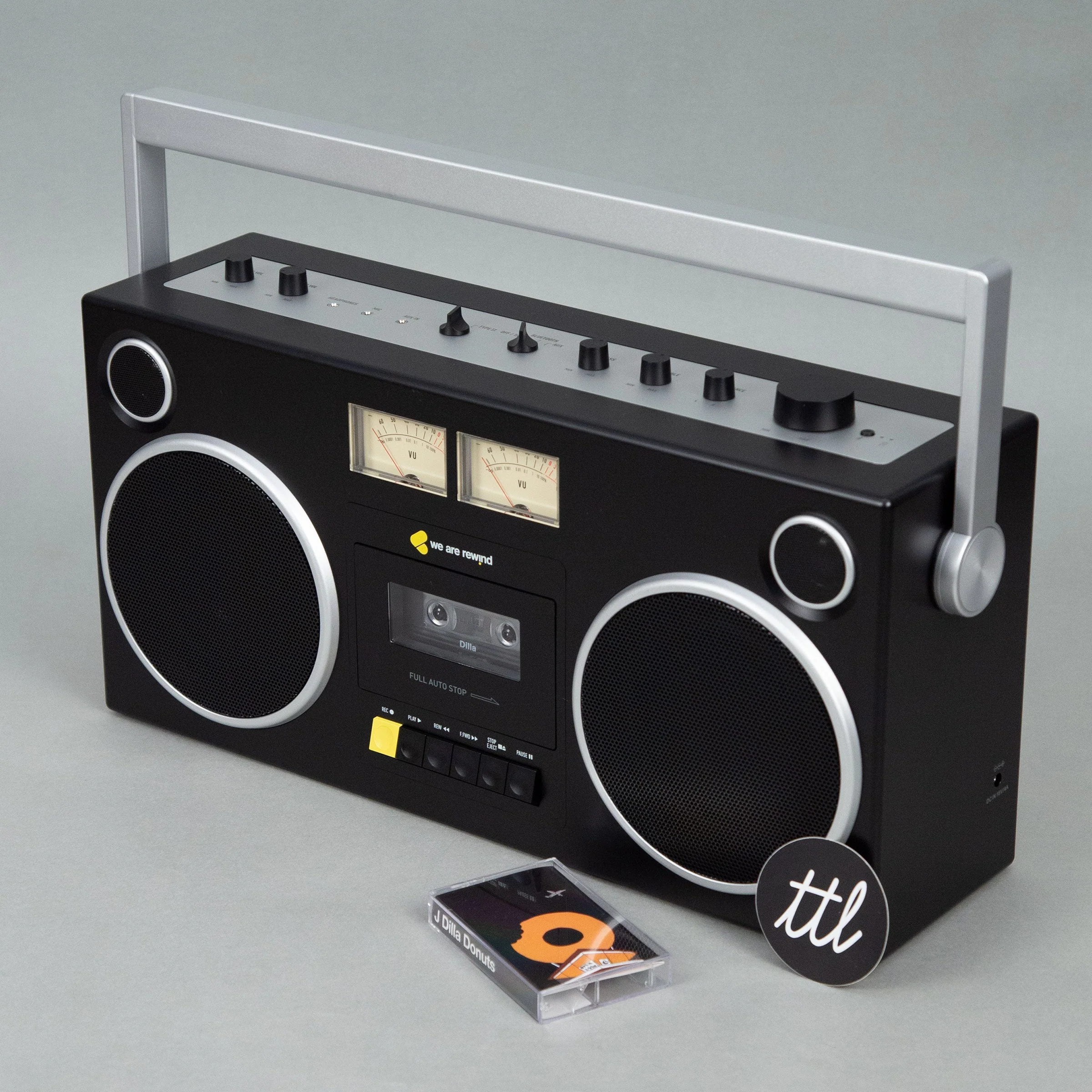 We Are Rewind: GB-001 Cassette Boombox w/ Bluetooth - Image 3