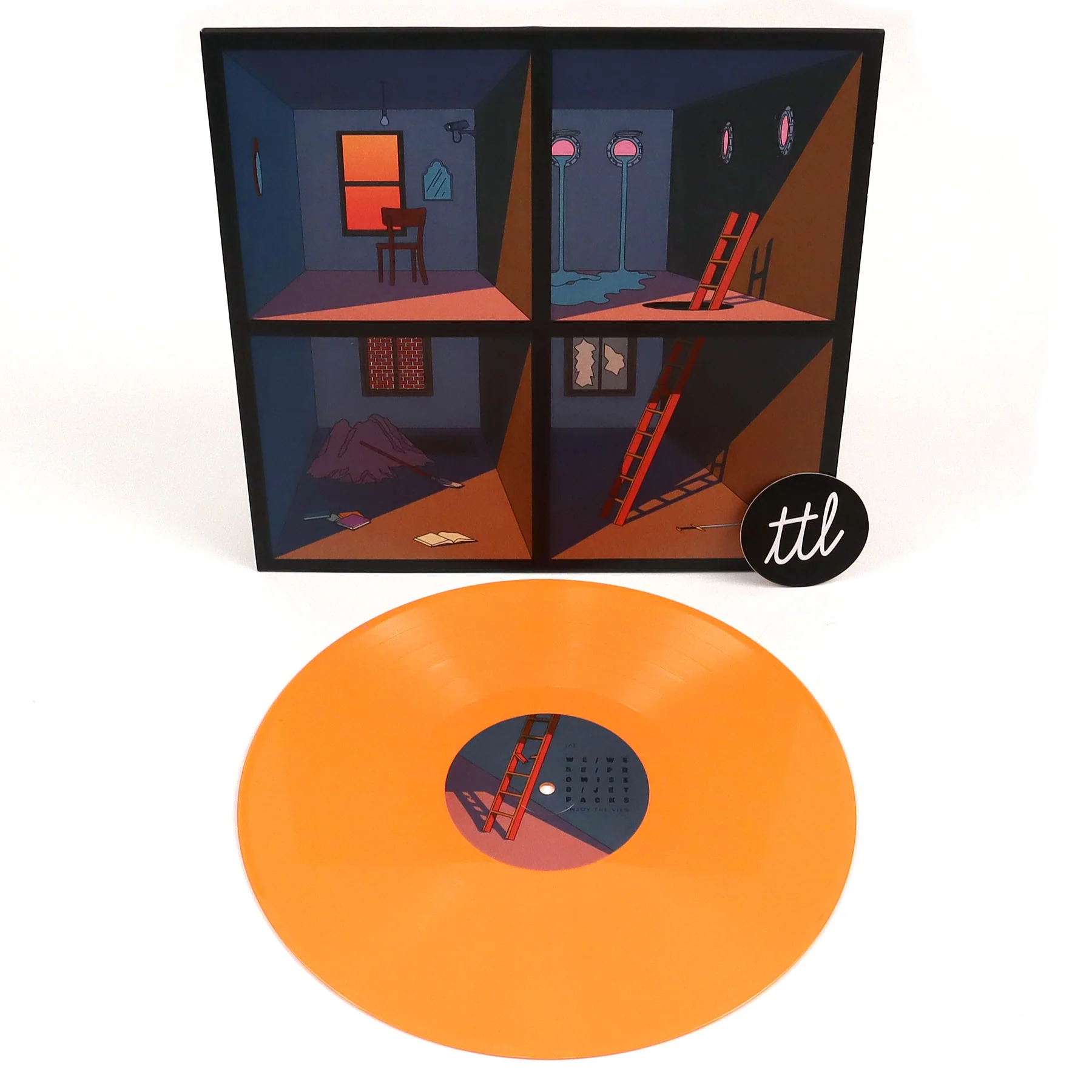 We Were Promised Jetpacks: Enjoy The View (Indie Exclusive Colored Vinyl) Vinyl LP - Image 2