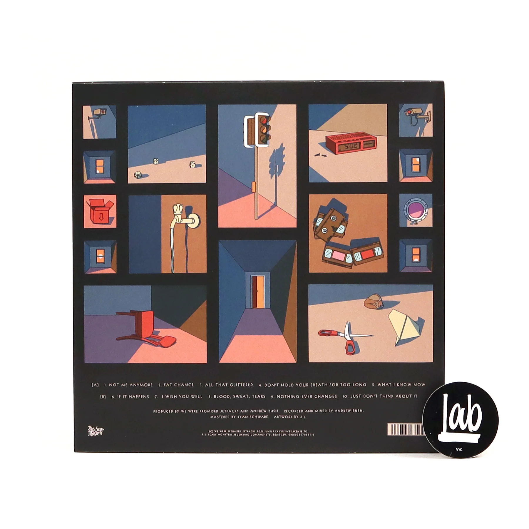 We Were Promised Jetpacks: Enjoy The View (Indie Exclusive Colored Vinyl) Vinyl LP - Image 3
