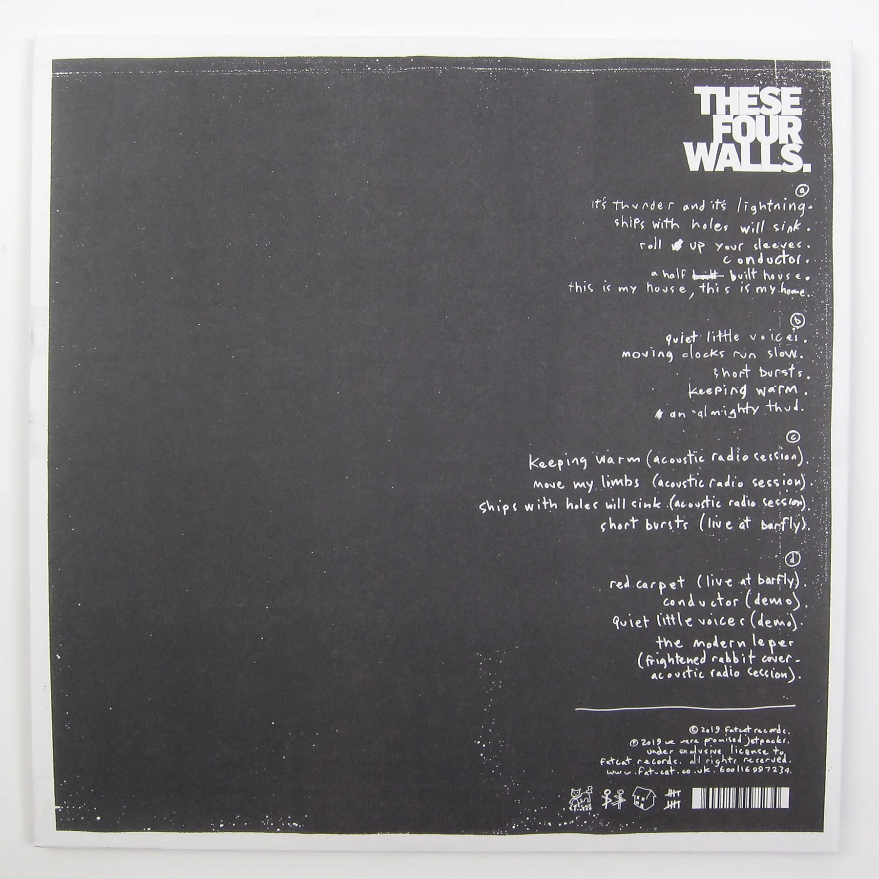 We Were Promised Jetpacks: These Four Walls 10th Anniversary Edition (Colored Vinyl) Vinyl 2LP - Image 3