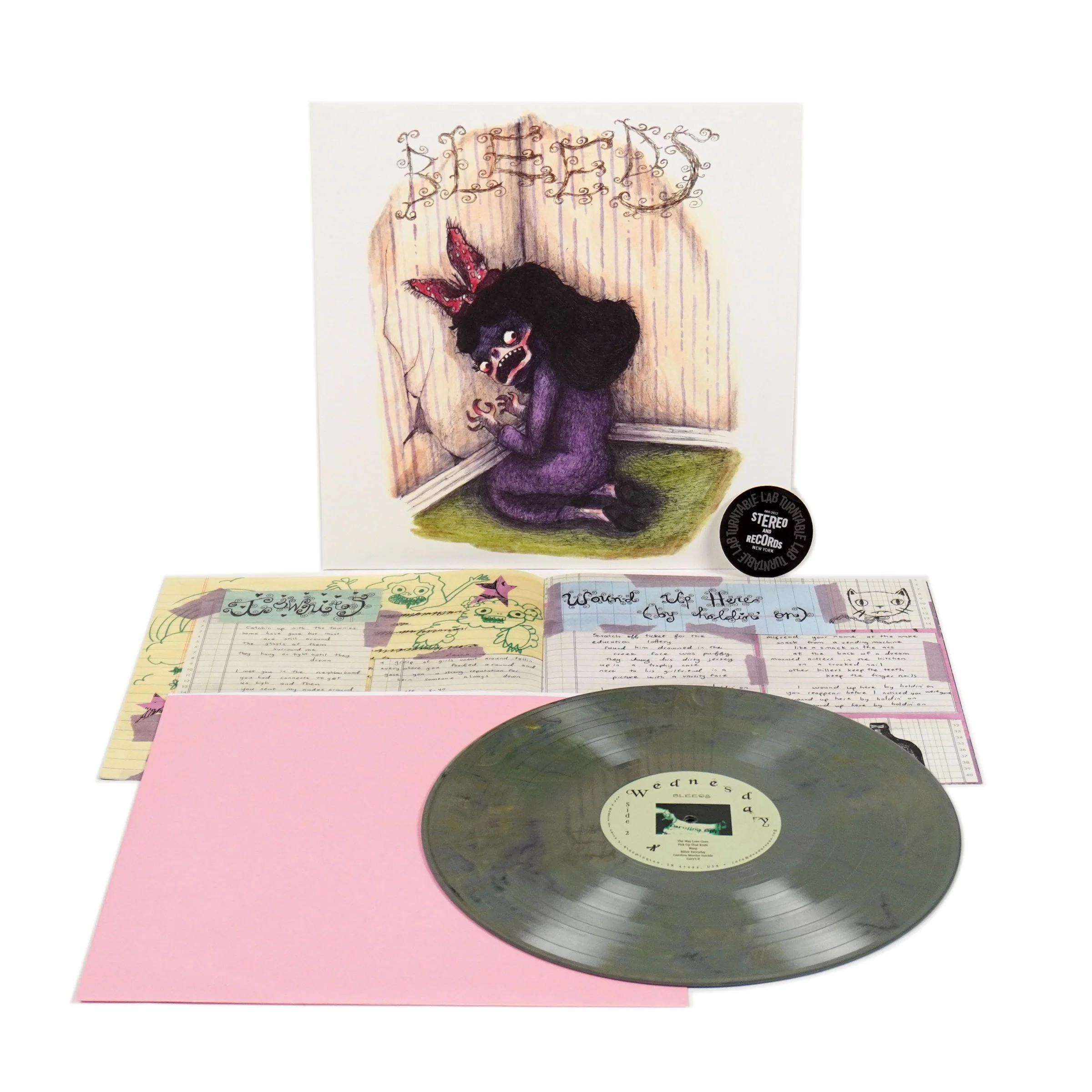 Wednesday: Bleeds (Eco Colored Vinyl) Vinyl LP - Image 2