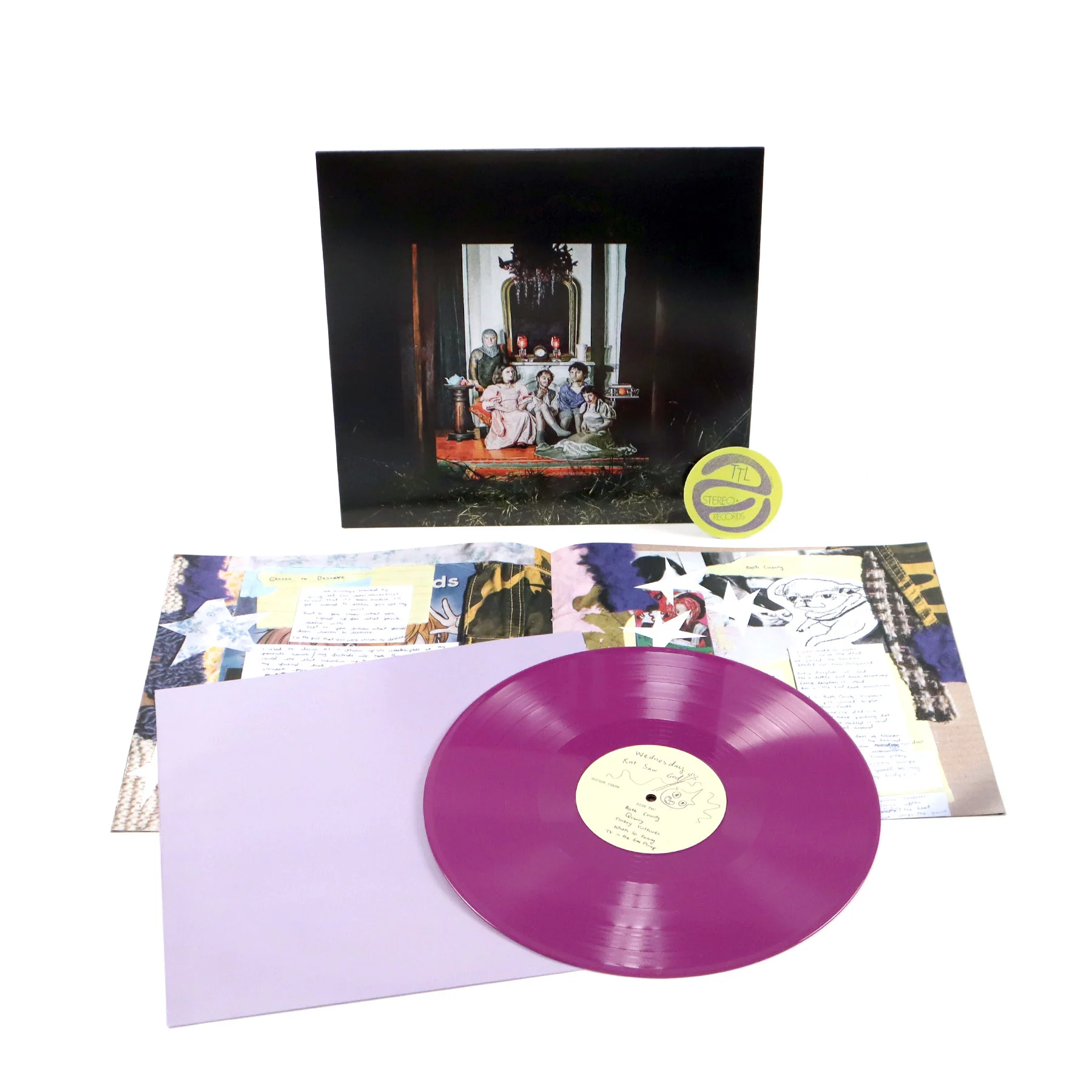 Wednesday: Rat Saw God (Colored Vinyl) Vinyl LP - Image 2