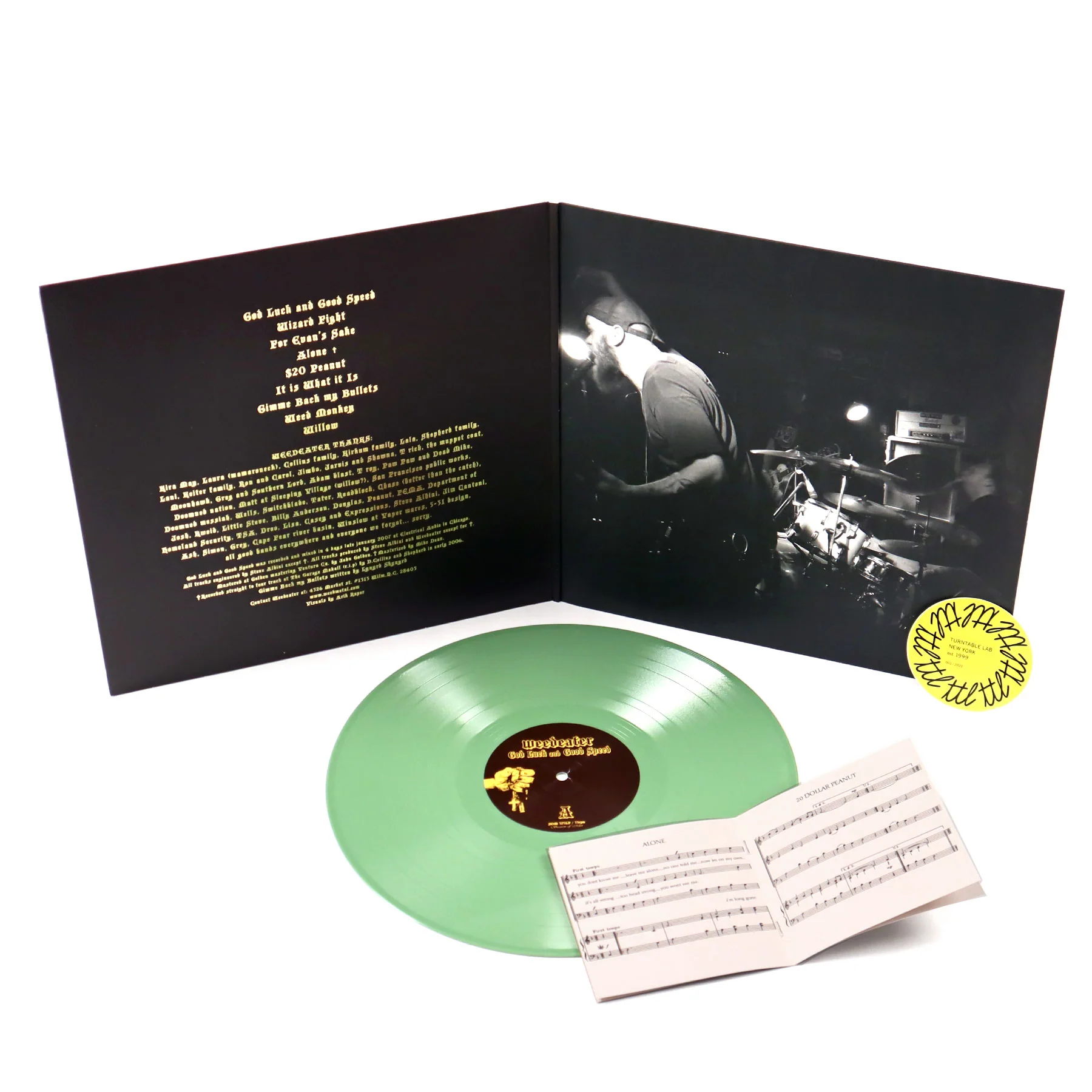 Weedeater: God Luck And Good Speed (Green Colored Vinyl) Vinyl LP - Image 2