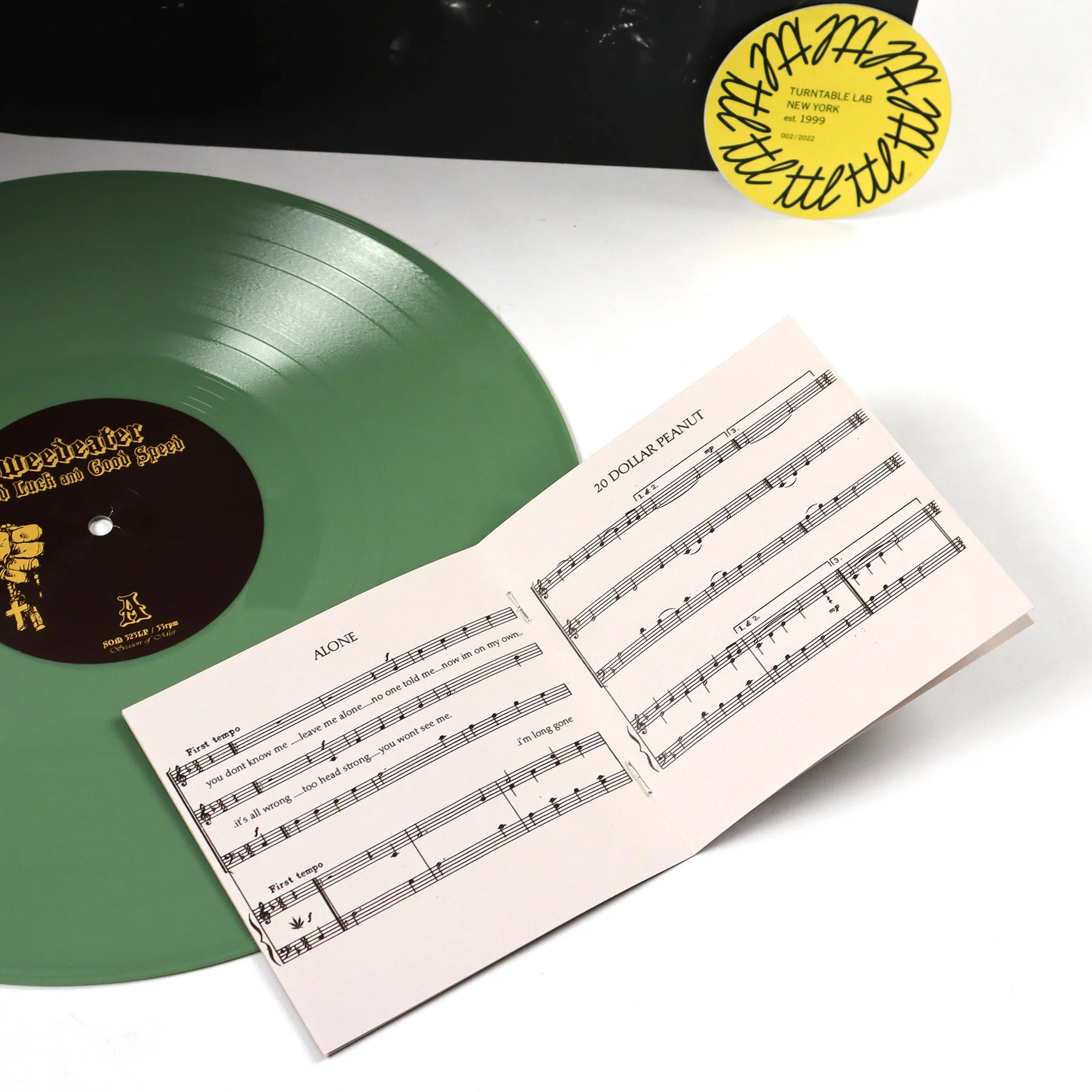 Weedeater: God Luck And Good Speed (Green Colored Vinyl) Vinyl LP - Image 3