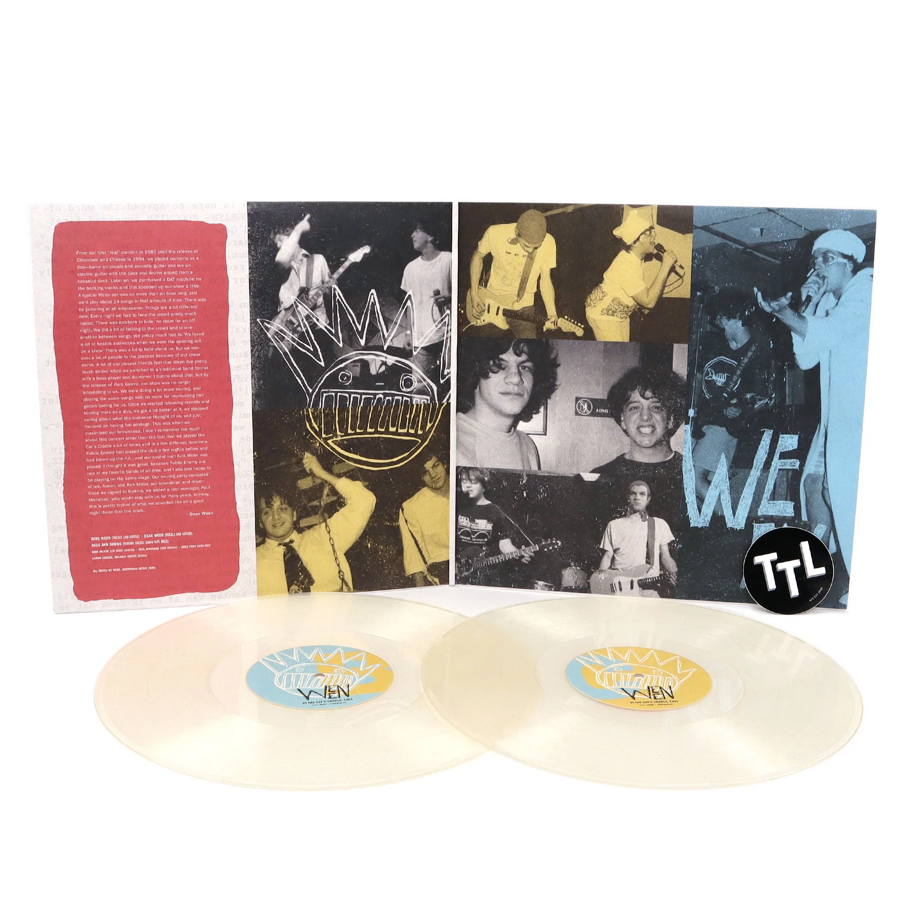 Ween: At The Cat's Cradle, 1992 (Colored Vinyl) Vinyl 2LP - Image 2