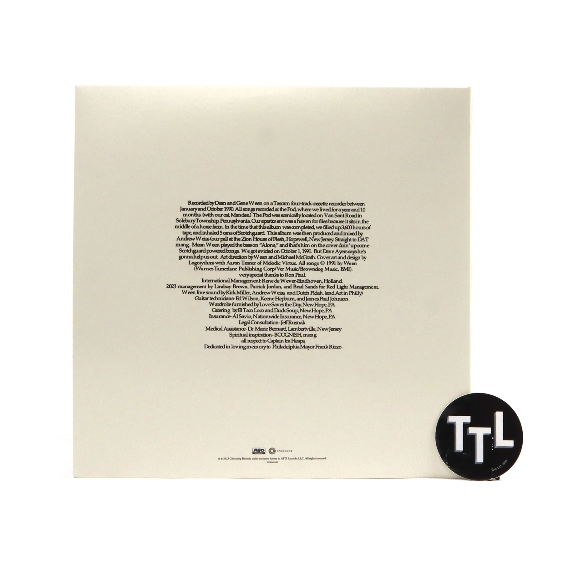 Ween: The Pod (Colored Vinyl) Vinyl 2LP - Image 3
