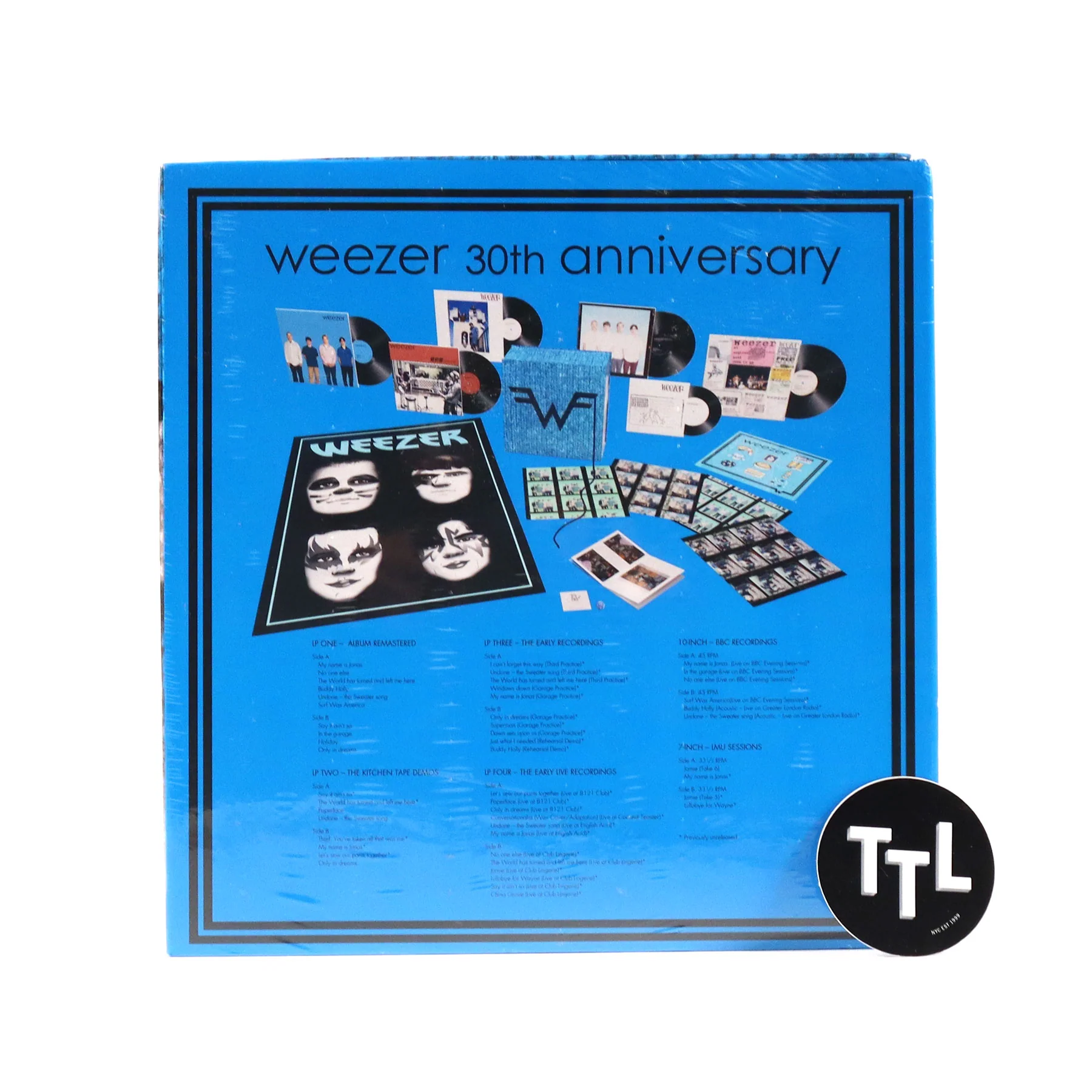 Weezer: Blue Album - Super Deluxe Edition (180g) Vinyl 4LP Boxset - Image 3