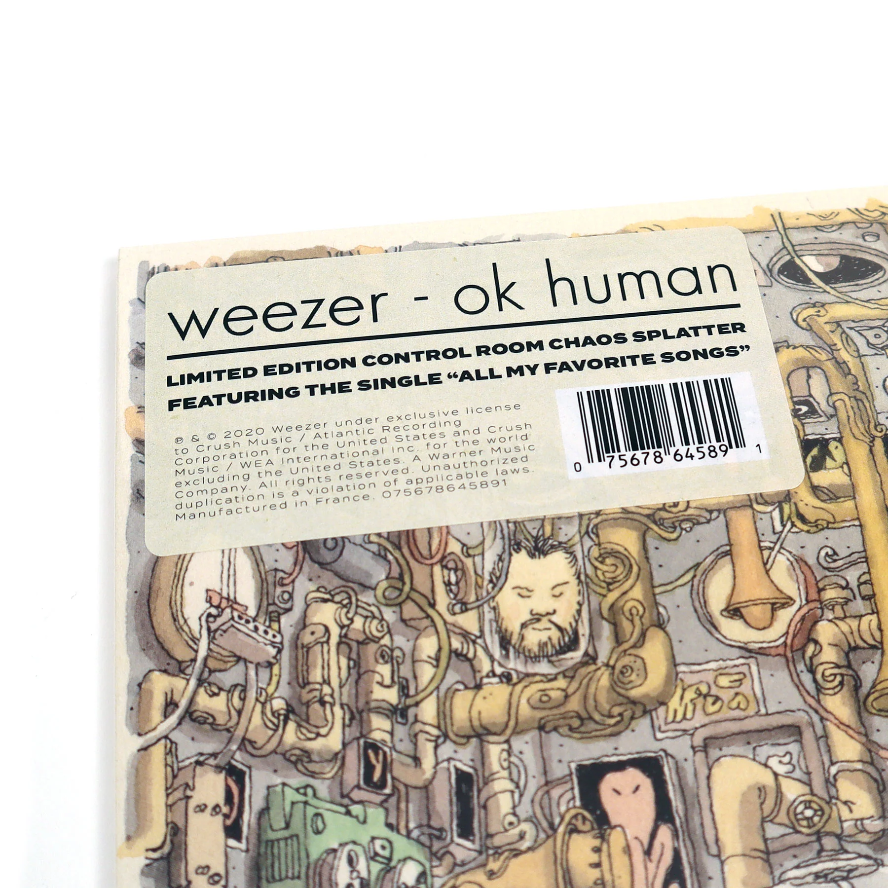 Weezer: Ok Human (Indie Exclusive Colored Vinyl) Vinyl LP - Image 4