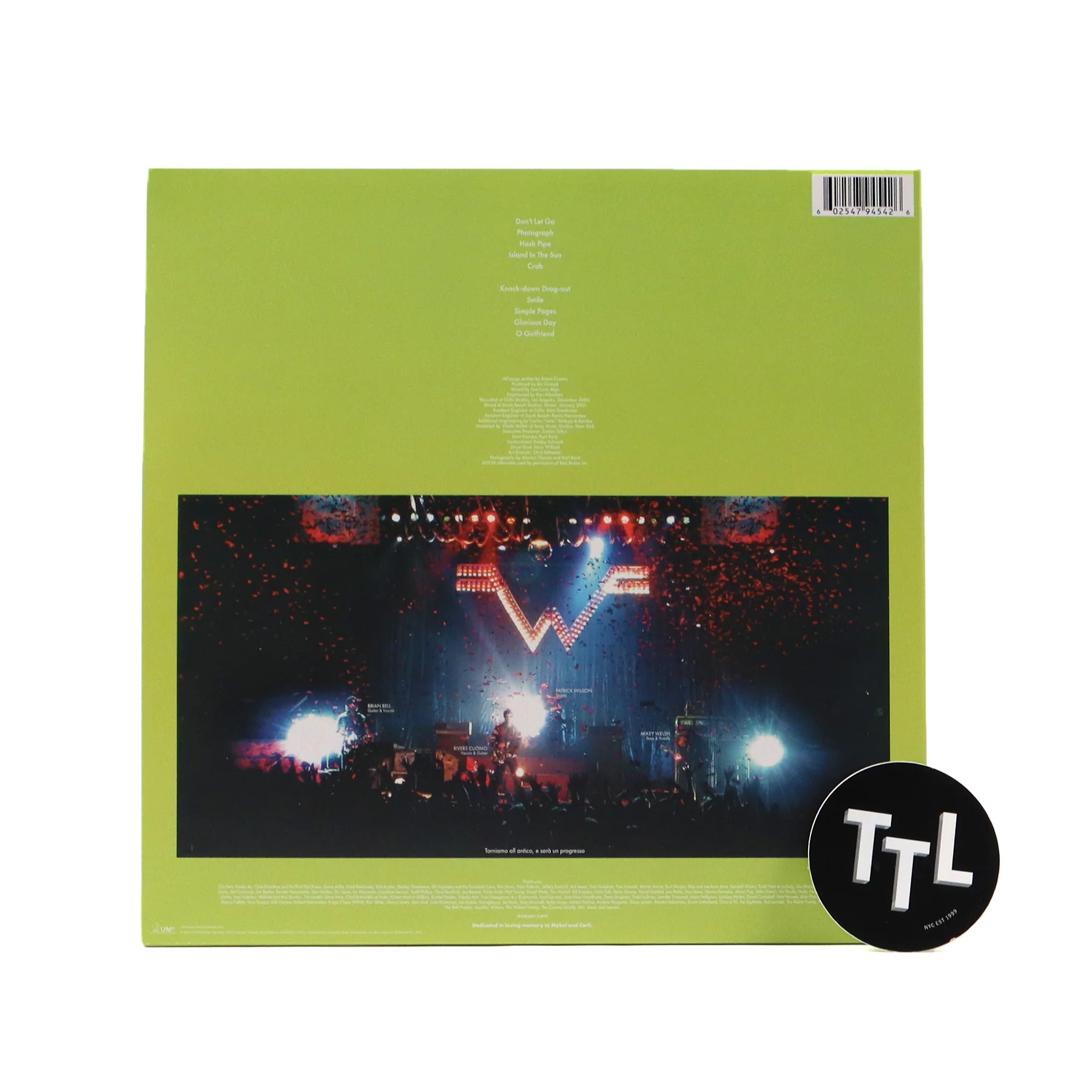 Weezer: Weezer (Green Album) Vinyl LP - Image 2