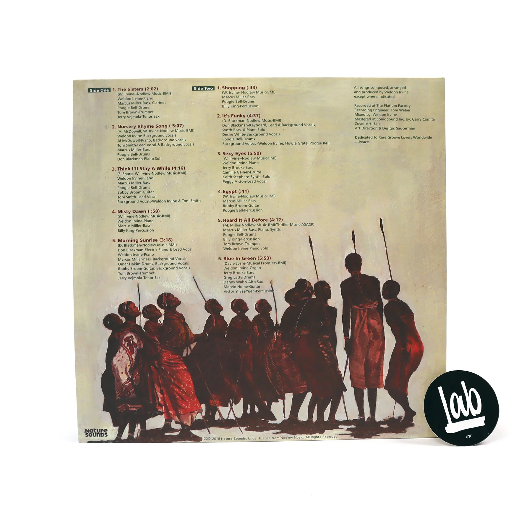 Weldon Irvine: The Sisters Vinyl LP - Image 3