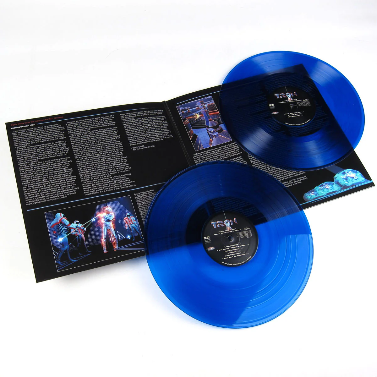 Wendy Carlos: TRON Original Motion Picture Soundtrack (180g Blue Vinyl) Vinyl 2LP - Image 2