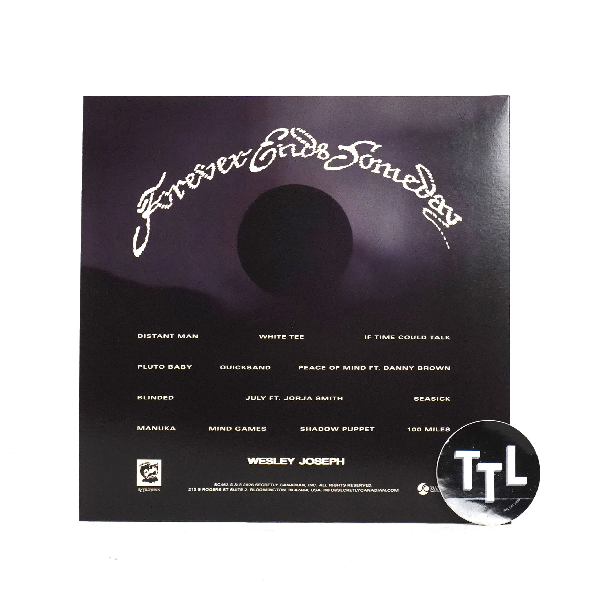 Wesley Joseph: Forever Ends Someday (Colored Vinyl) Vinyl LP - Image 3