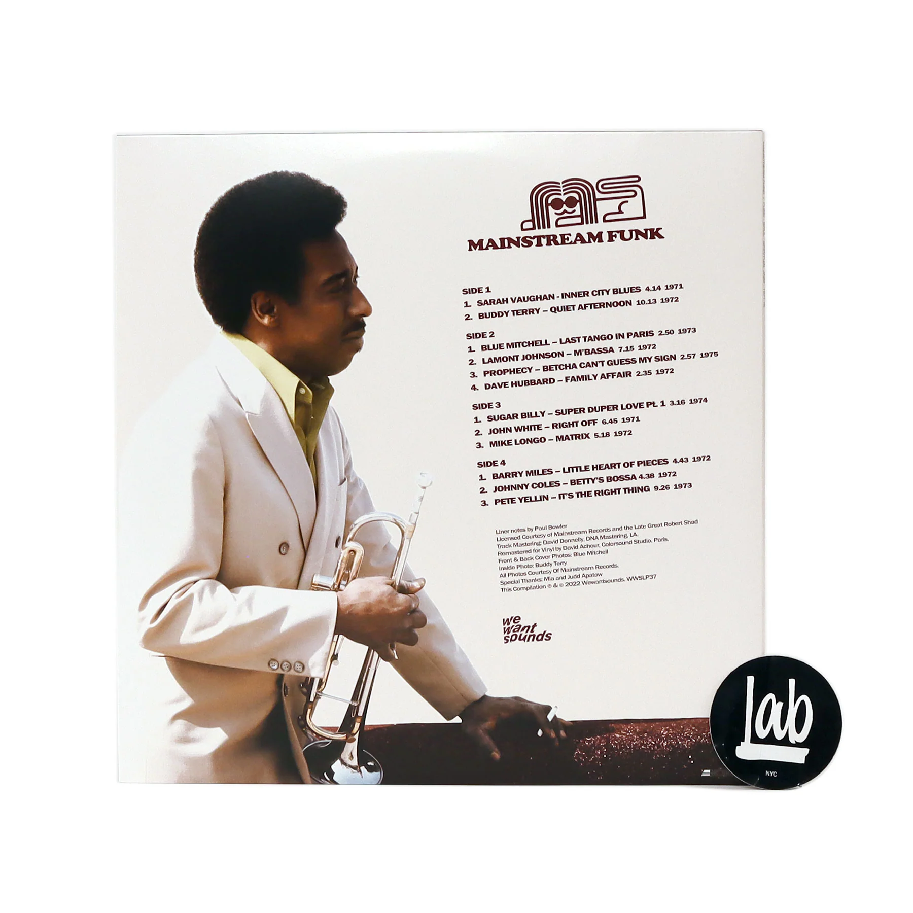 Wewantsounds: Mainstream Funk - Funk, Soul, Spiritual Jazz 1971-1975 Vinyl 2LP - Image 3