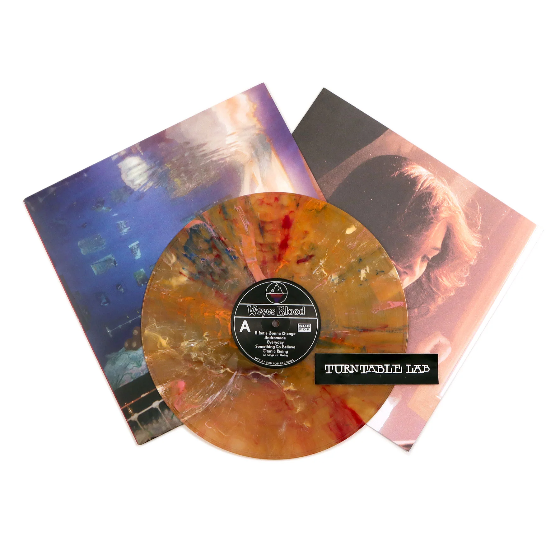 Weyes Blood: Titanic Rising (Indie Exclusive Rainbow Colored Vinyl) Vinyl LP - Image 2