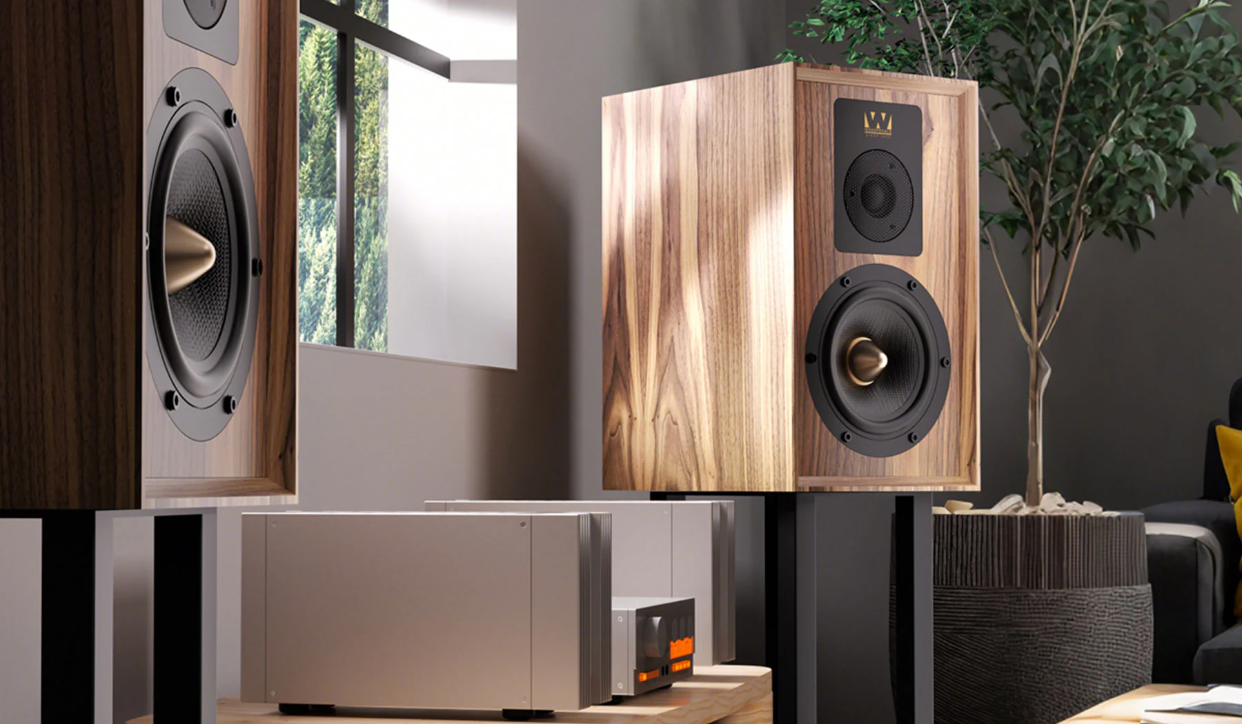 Wharfedale: Aston Speaker - 90th Anniversary Limited Edition - Pair w/ Stands - Image 6