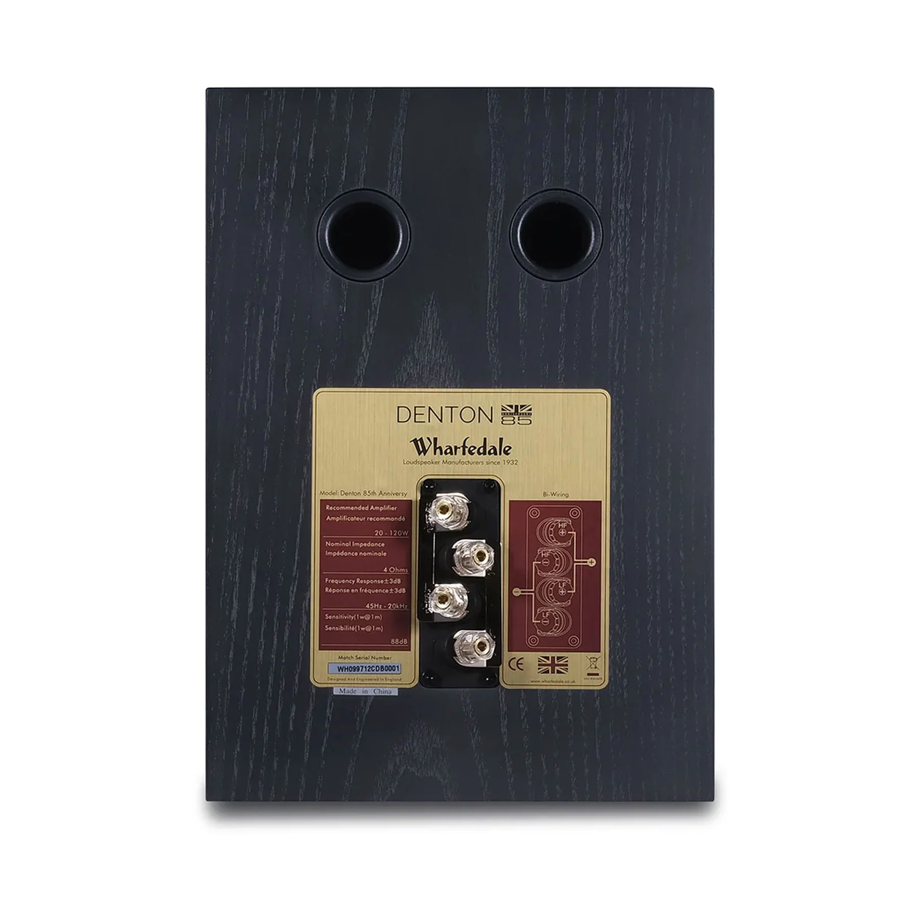 Wharfedale: Denton 85th Anniversary Bookshelf Speakers (Pair) - Image 6