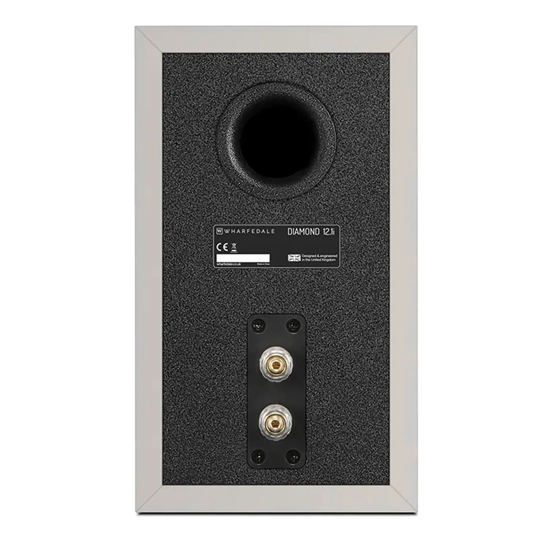 Wharfedale: Diamond 12.1i Passive Bookshelf Speakers (Pair) - Stone Grey - Image 3