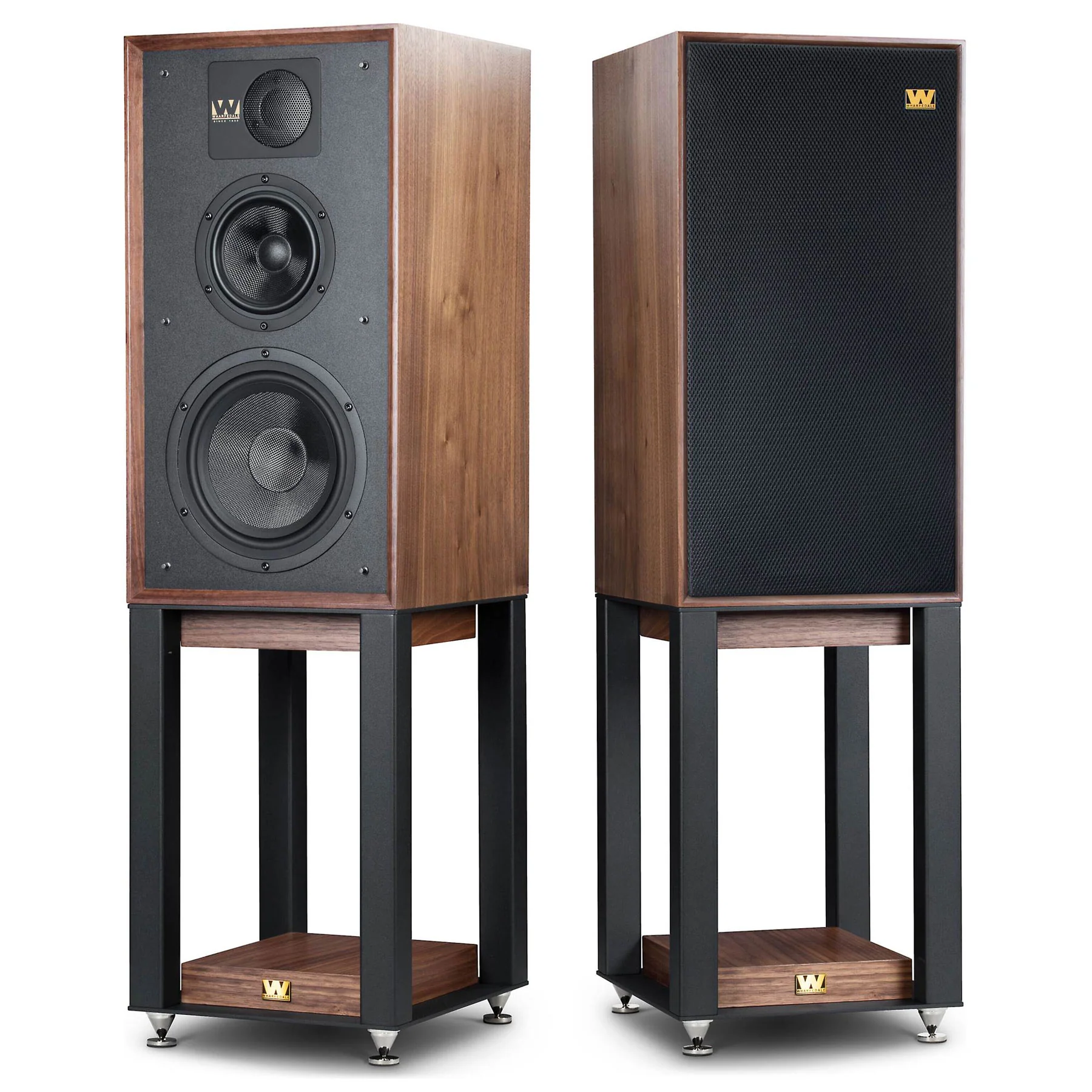 Wharfedale: Linton Speakers + Stands Set (Pair) - Walnut - Image 5