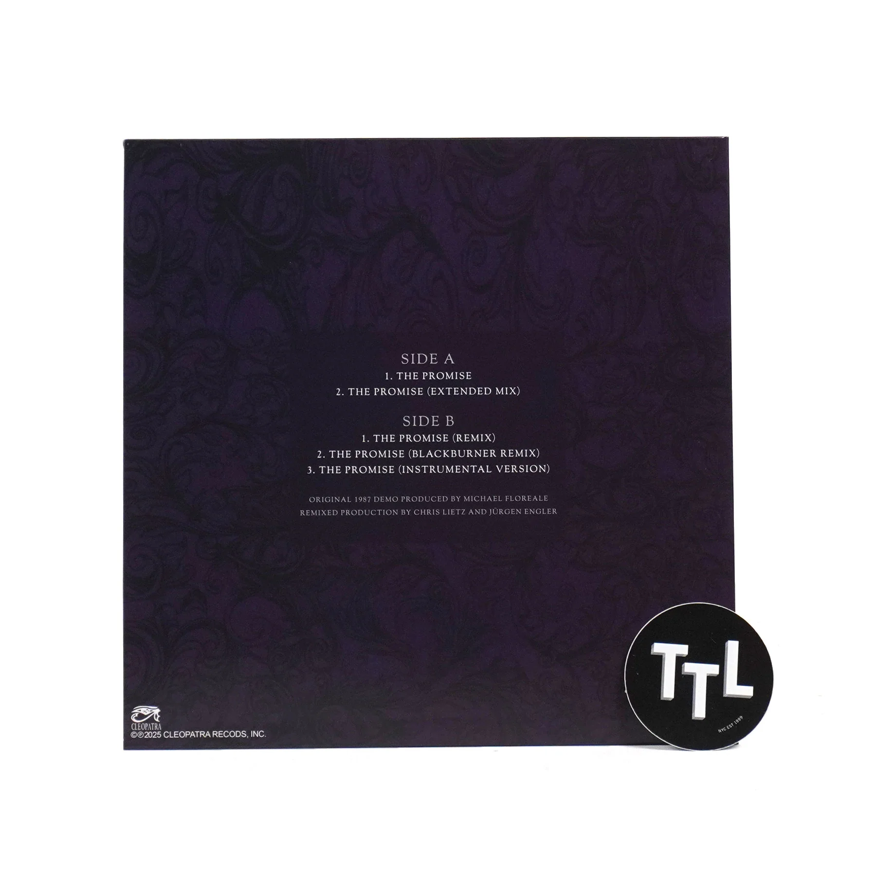 When In Rome: The Promise - 1987 Demo Version (Colored Vinyl) Vinyl 12" - Image 3