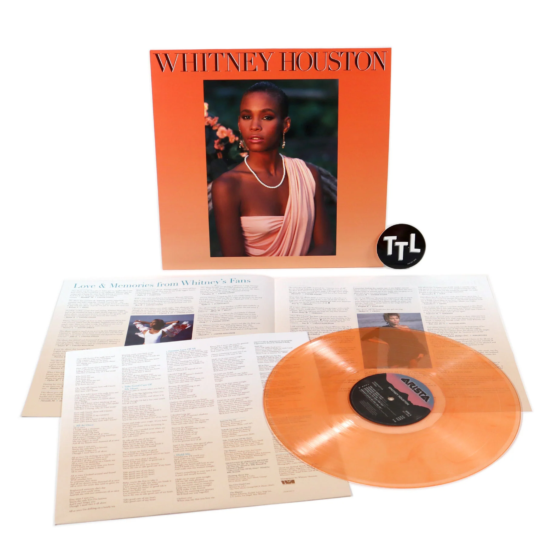 Whitney Houston: Whitney Houston (Import, Colored Vinyl) Vinyl LP - Image 2