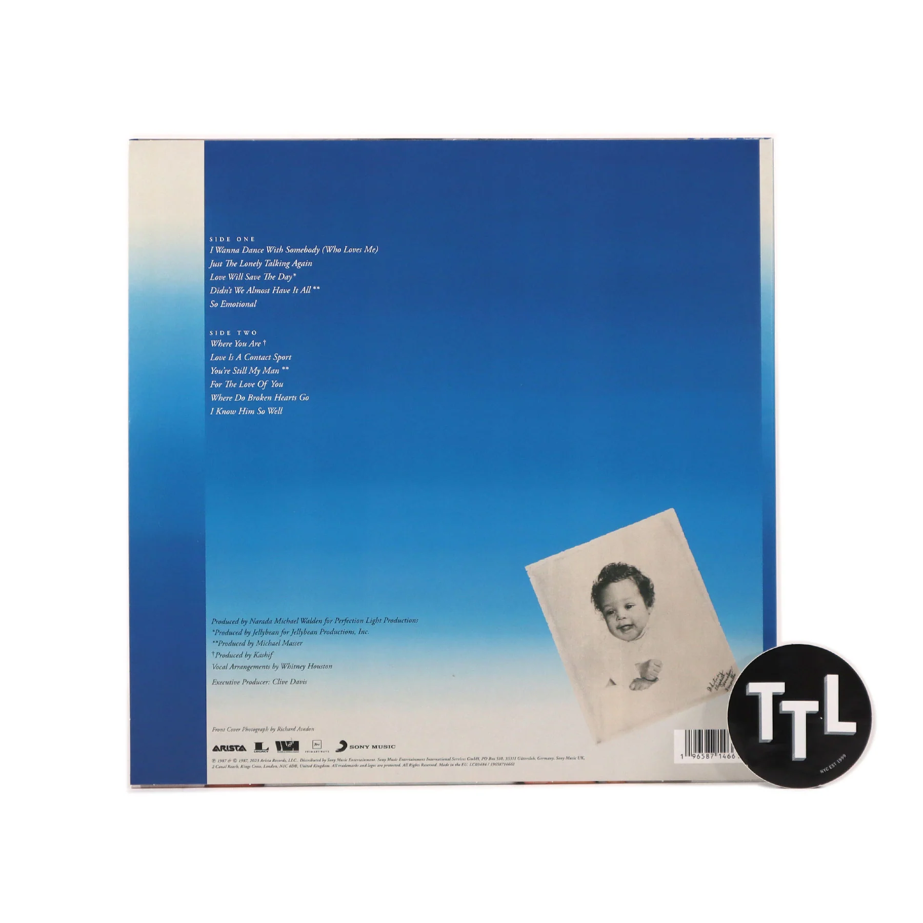 Whitney Houston: Whitney (Import, Colored Vinyl) Vinyl LP - Image 3