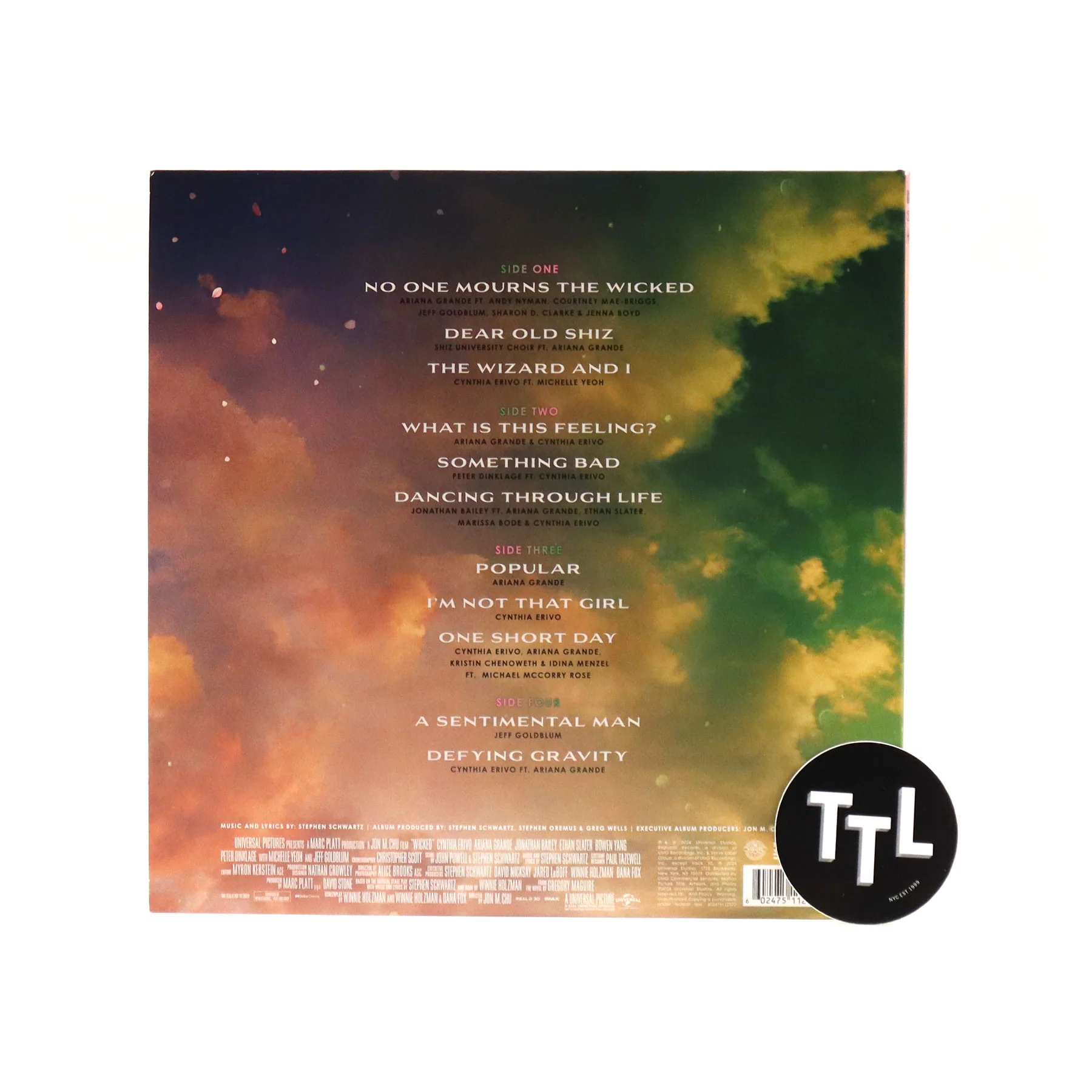 Wicked: Wicked The Soundtrack Vinyl 2LP - Image 3