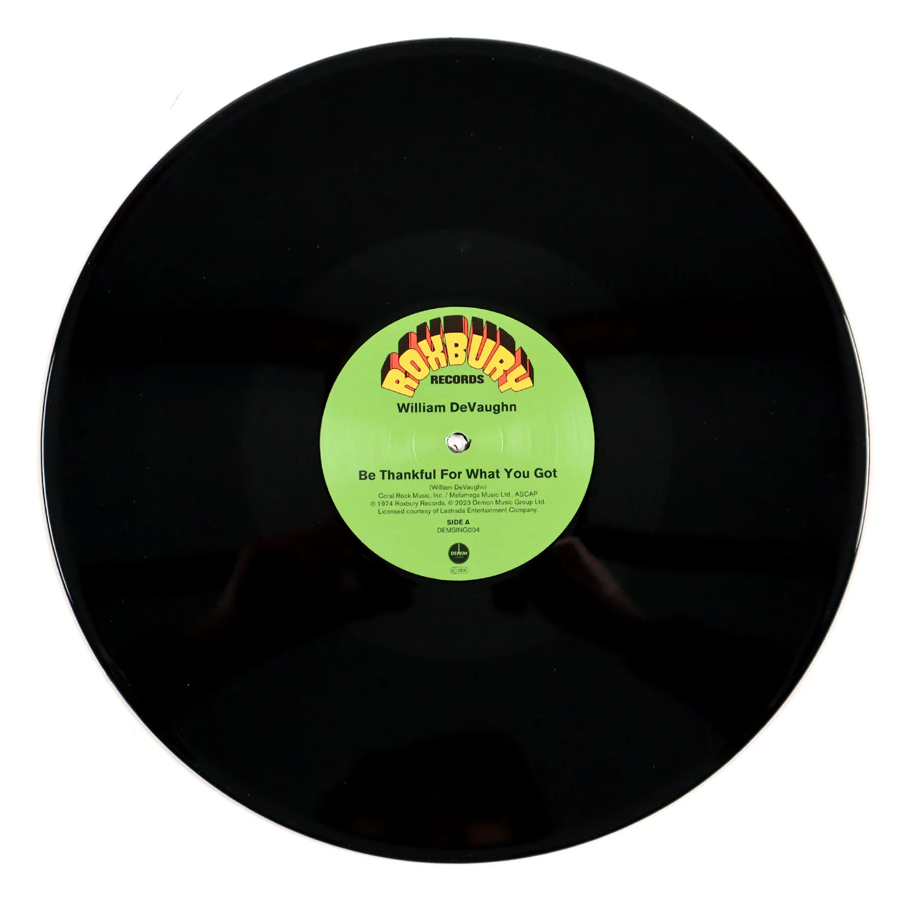 William DeVaughn: Be Thankful For What You Got Vinyl 12" - Image 2