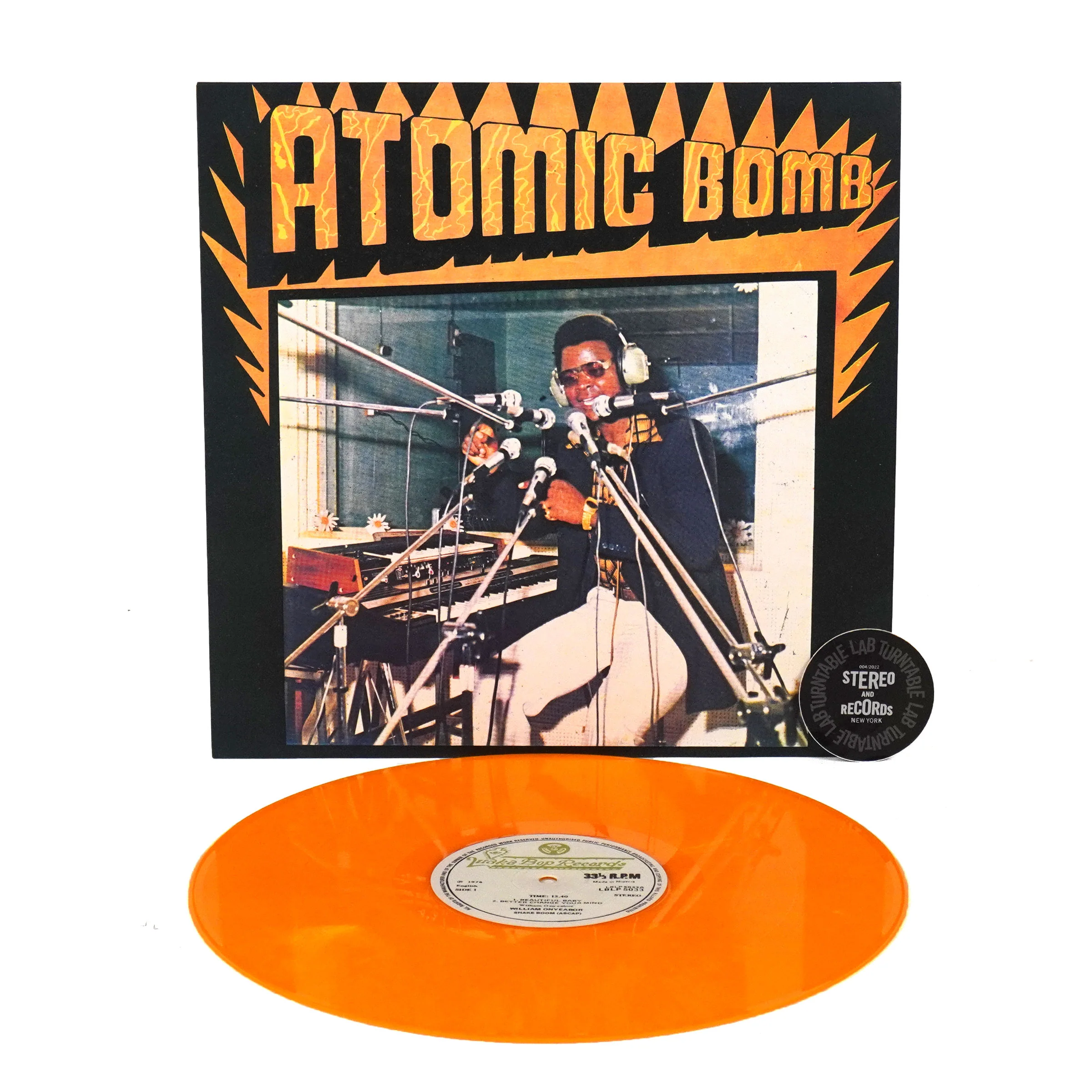 William Onyeabor: Atomic Bomb (Colored Vinyl) Vinyl LP - Image 2