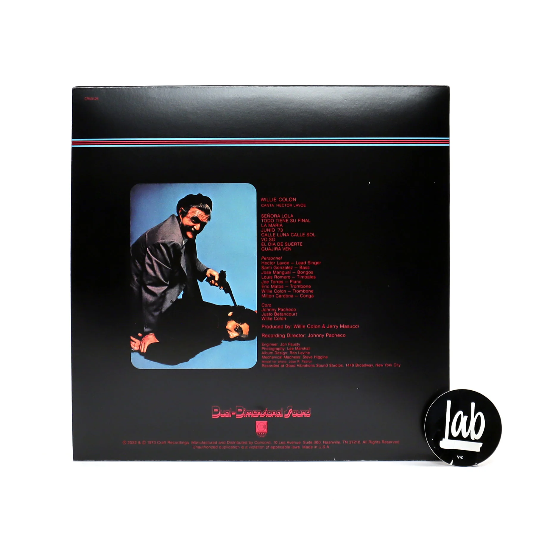 Willie Colon: Lo Mato (Si No Compra Este LP)(180g) Vinyl LP - Image 2