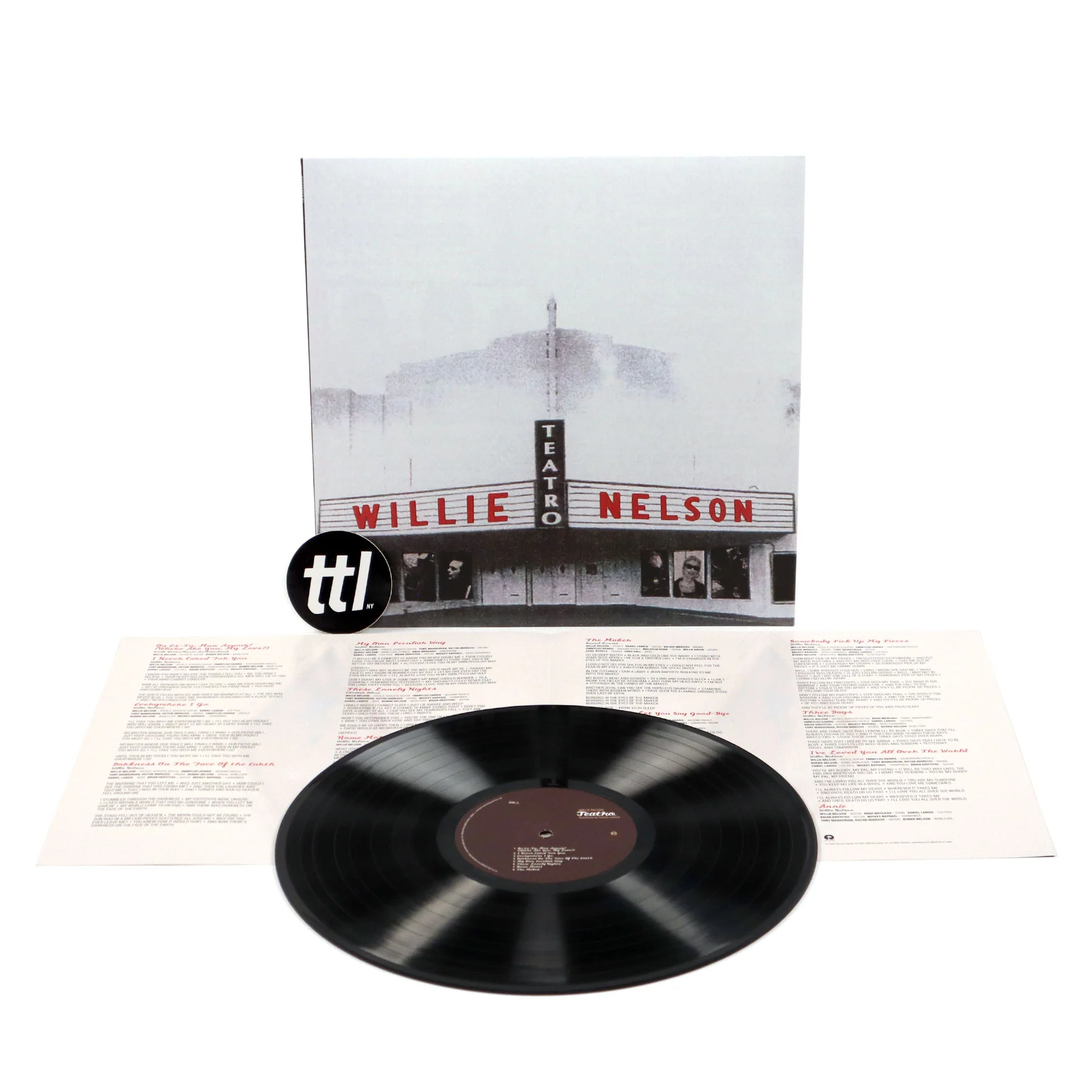 Willie Nelson: Teatro (180g) Vinyl LP - Image 2