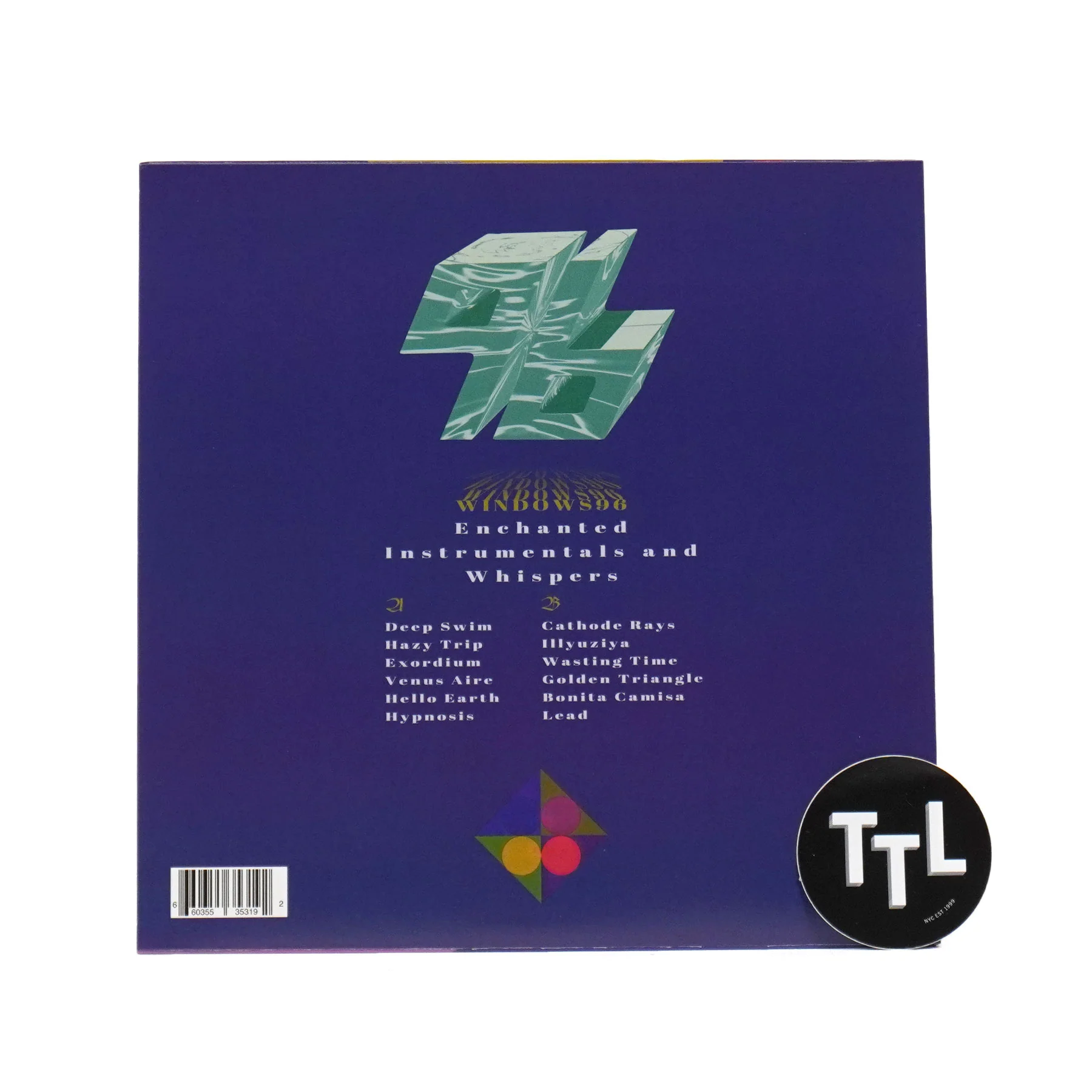 Windows 96: Enchanted Instrumentals And Whispers (Blue Colored Vinyl) Vinyl LP - Image 3