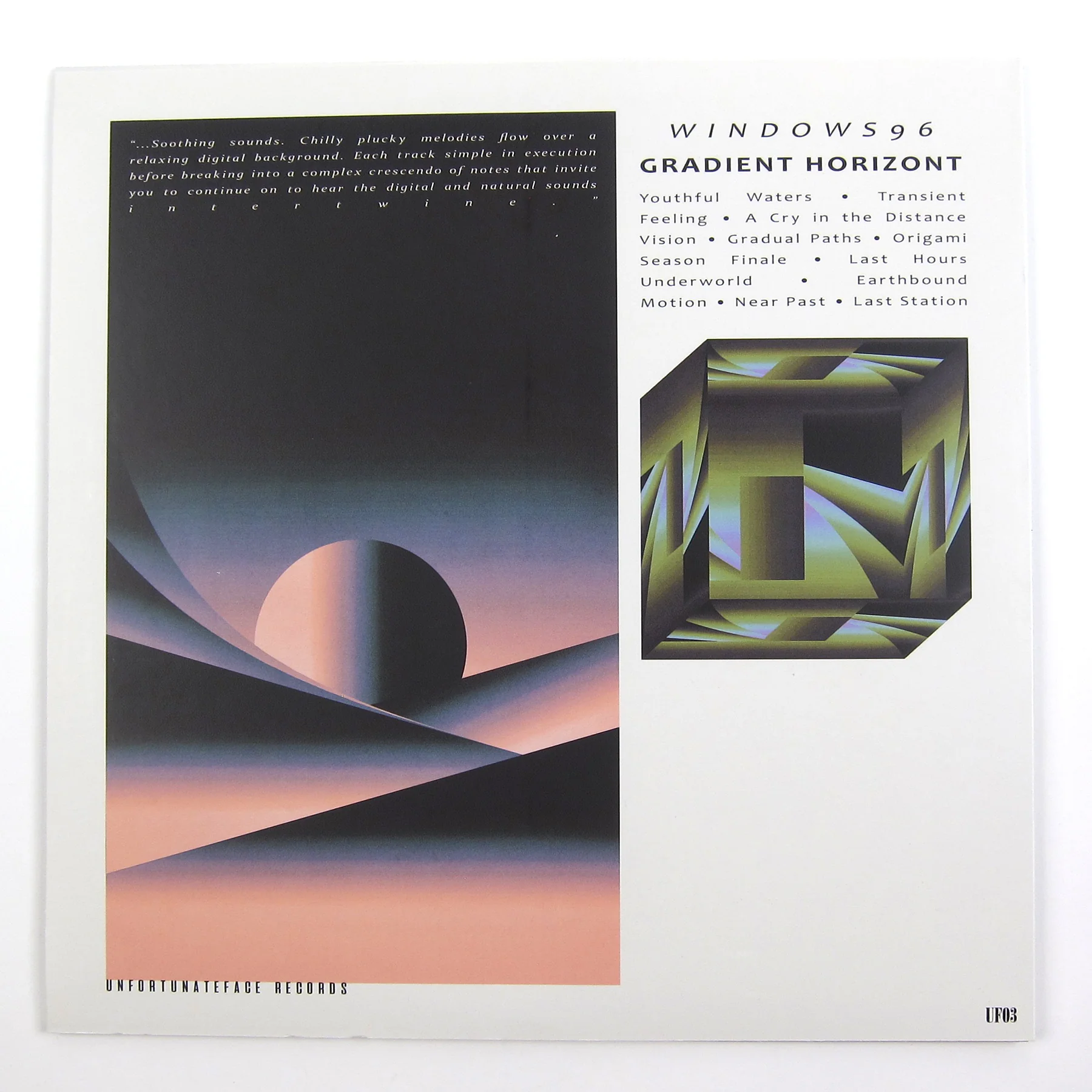 Windows 96: Gradient Horizont Vinyl LP - Image 2