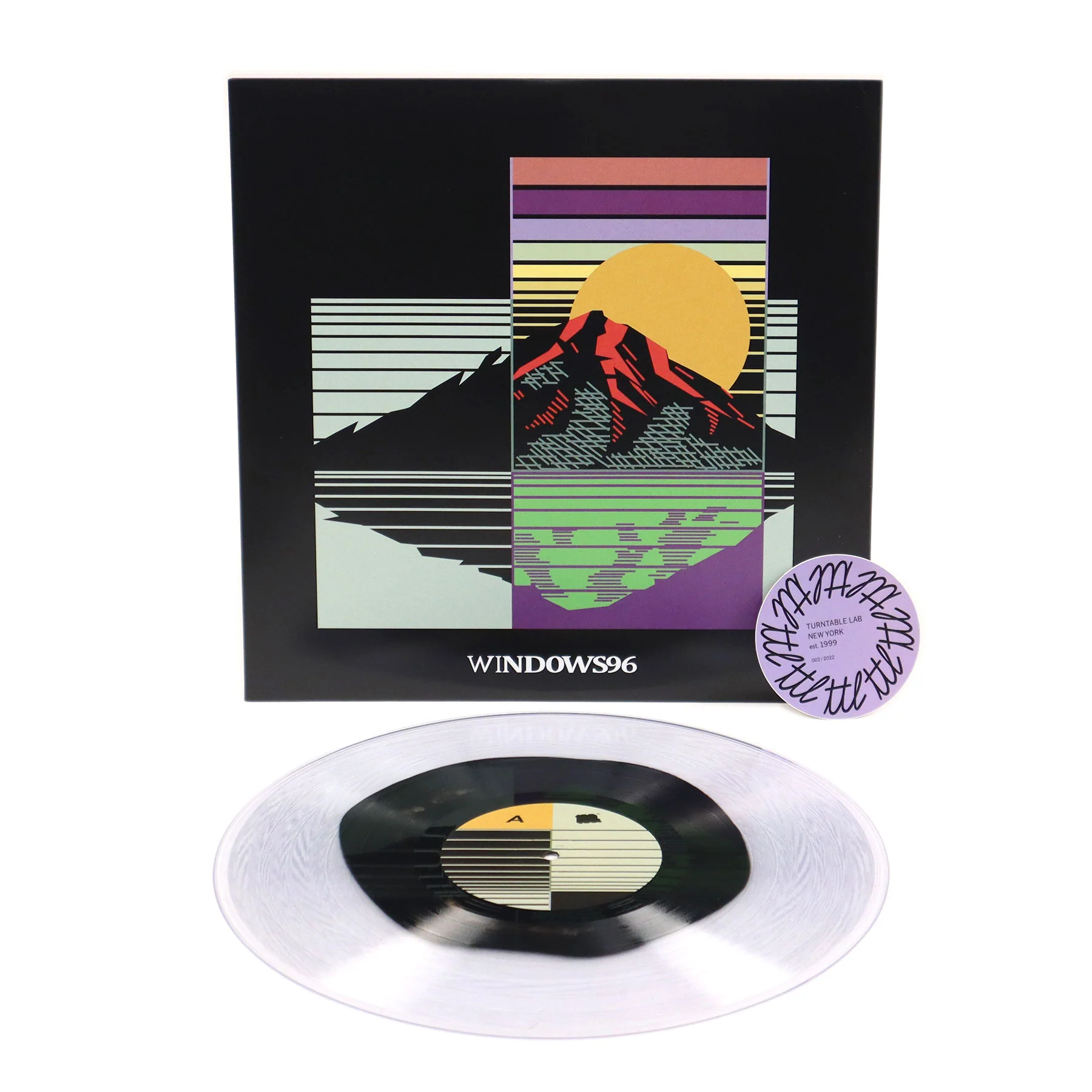 Windows 96: One Hundred Mornings (Black In Clear Colored Vinyl) Vinyl LP - Image 2
