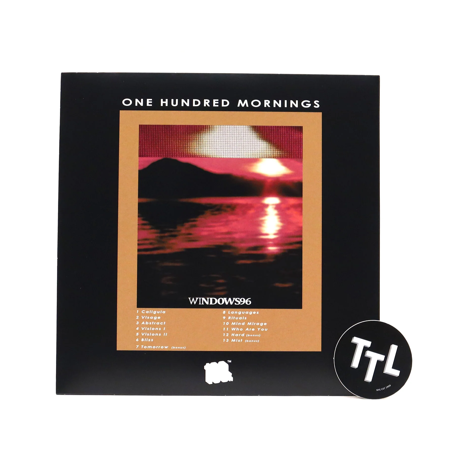 Windows 96: One Hundred Mornings (Black In Clear Colored Vinyl) Vinyl LP - Image 3