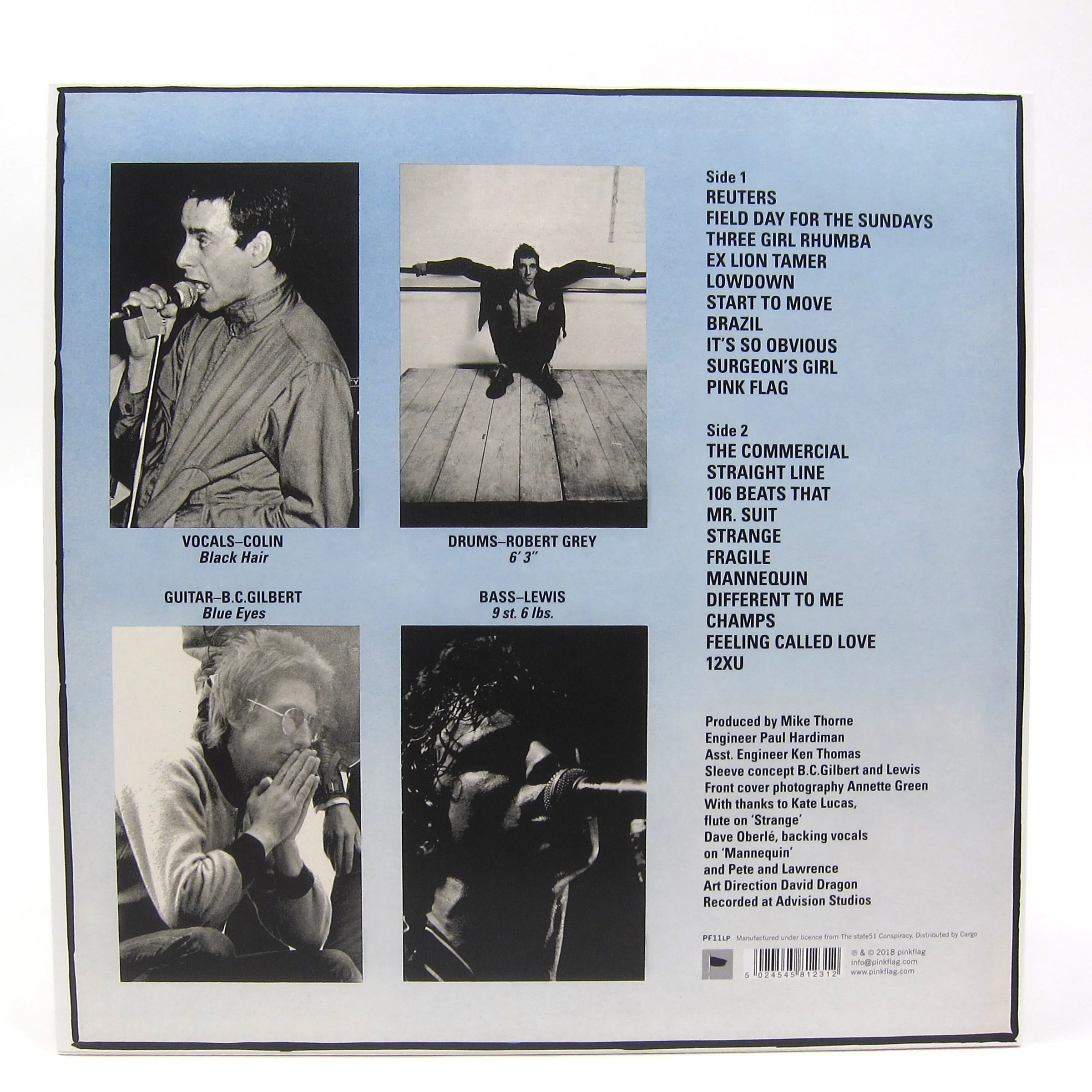 Wire: Pink Flag Vinyl LP - Image 3