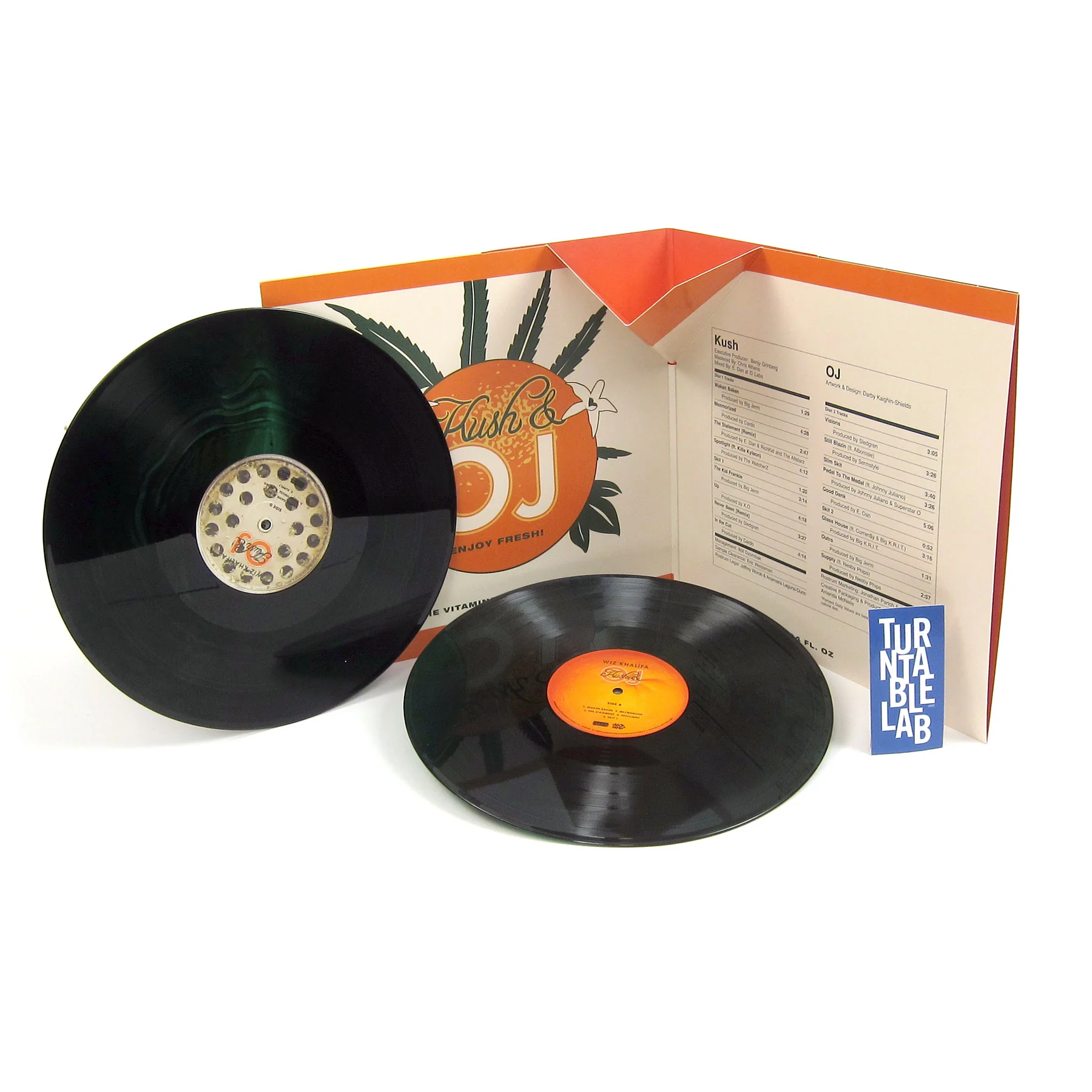 Wiz Khalifa: Kush & Orange Juice (180g, Colored Vinyl) Vinyl 2LP - Image 2